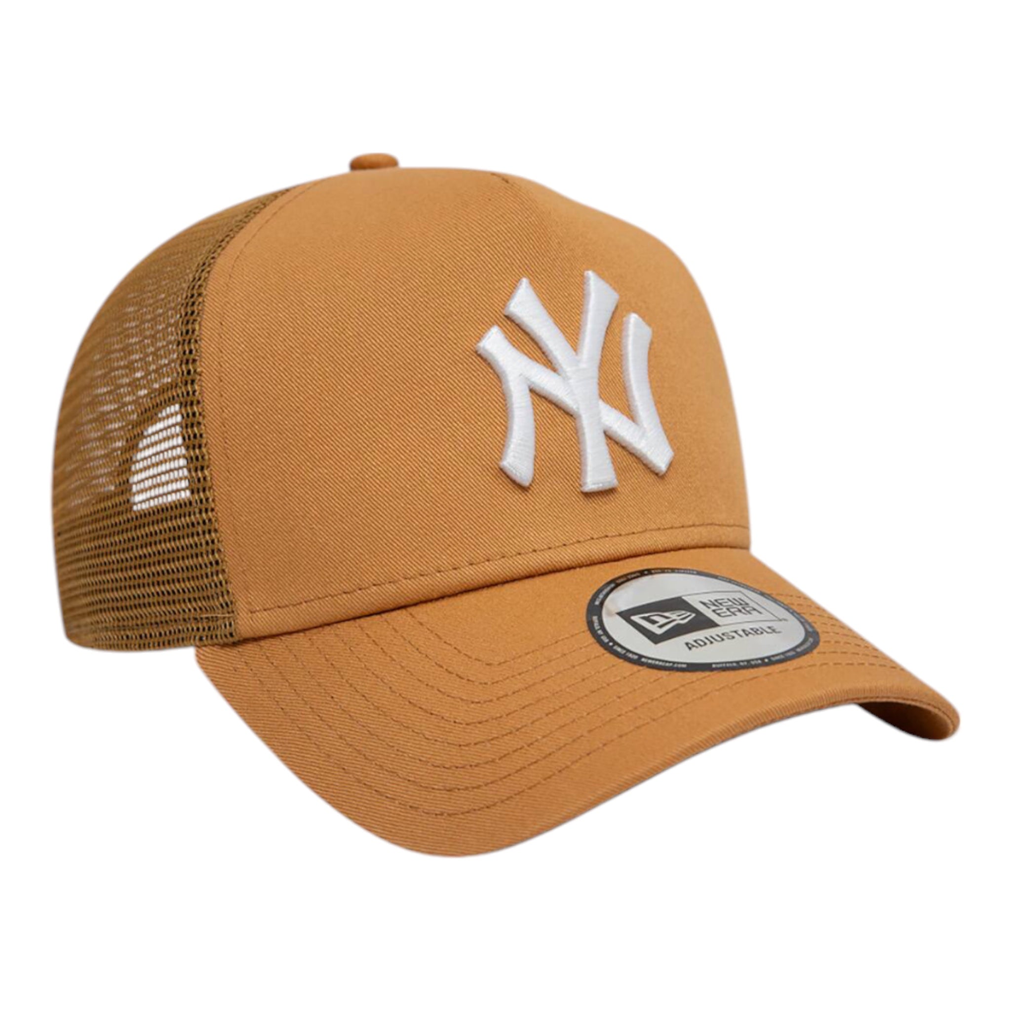 Cappello Con Visiera Clean Trucker 2 Beige New York Yankees 60595191 New Era