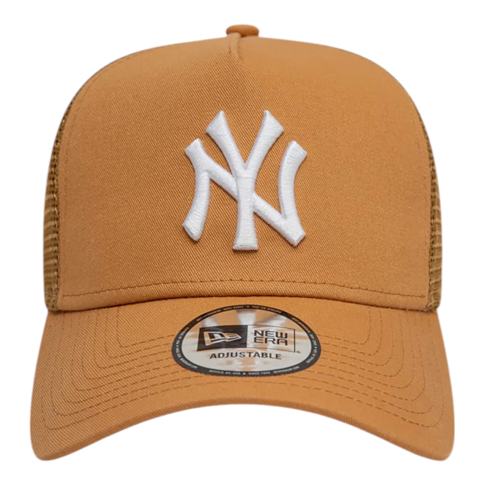 Cappello Con Visiera Clean Trucker 2 Beige New York Yankees 60595191 New Era