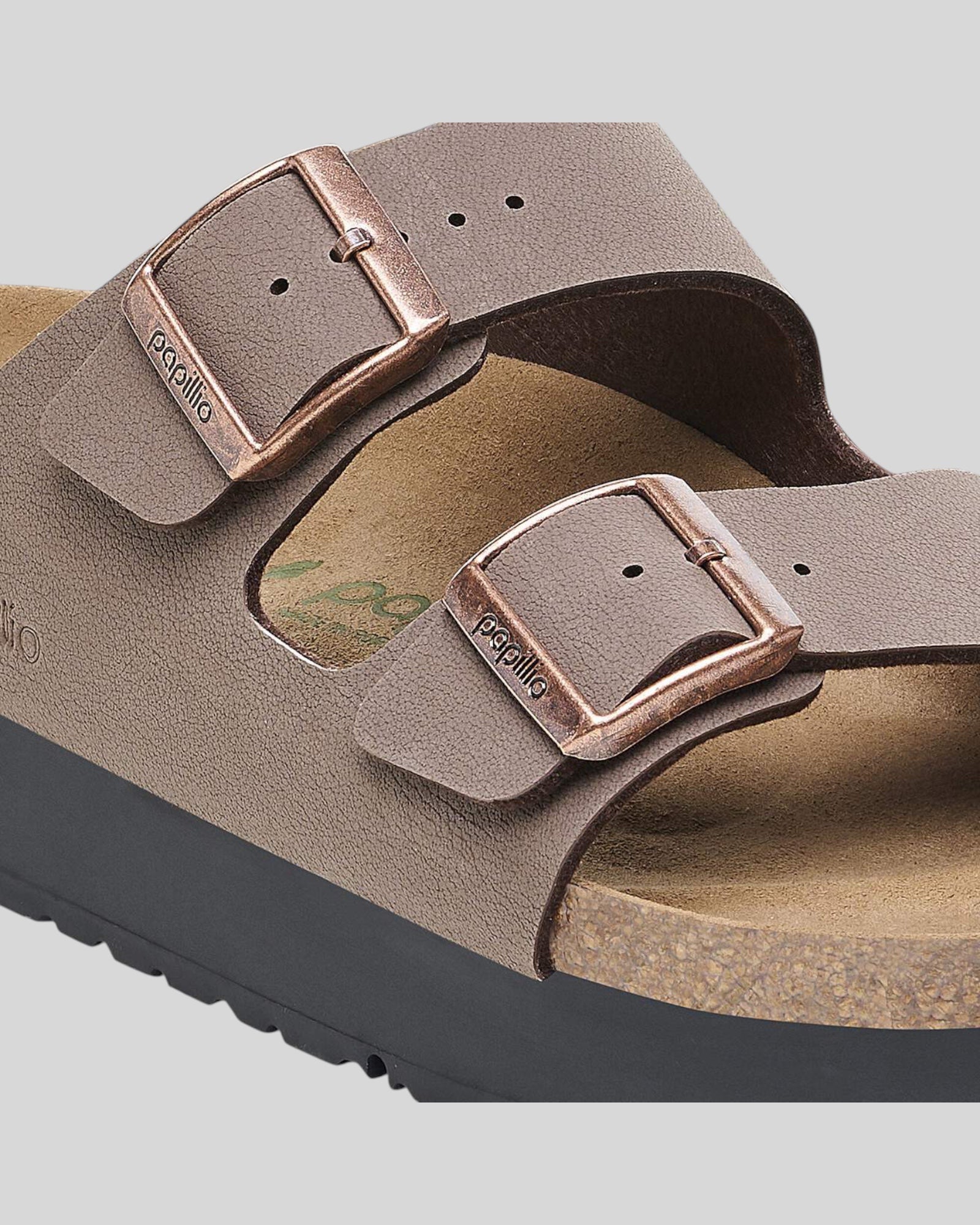 Arizona Damen Mocca Pap Flex Plateau Birkoflor Papillio von Birkenstock 1027417