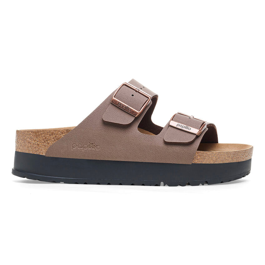 Arizona Women's Mocca Pap Flex Platform Birkoflor Papillio by Birkenstock 1027417