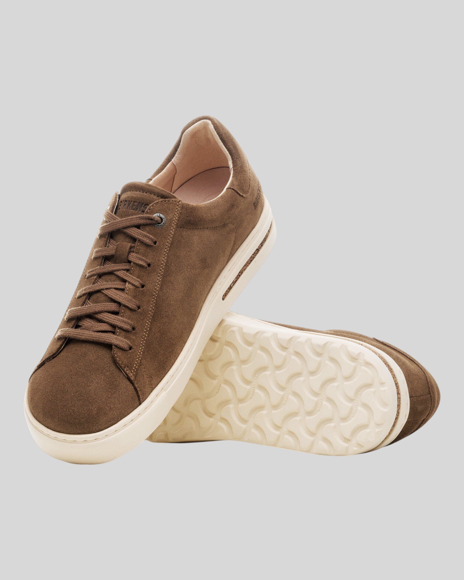 Sneakers Basse In Camoscio Bend Low Dark Tea 1030130 Birkenstock