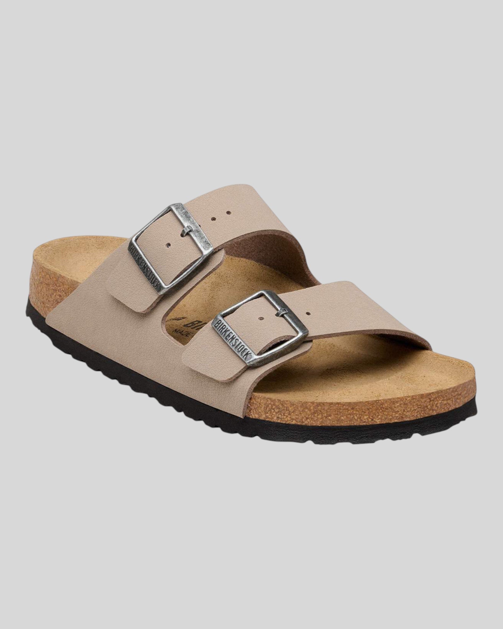 Arizona Birko-Flor Nubuck Grey Taupe 1032070 Birkenstock