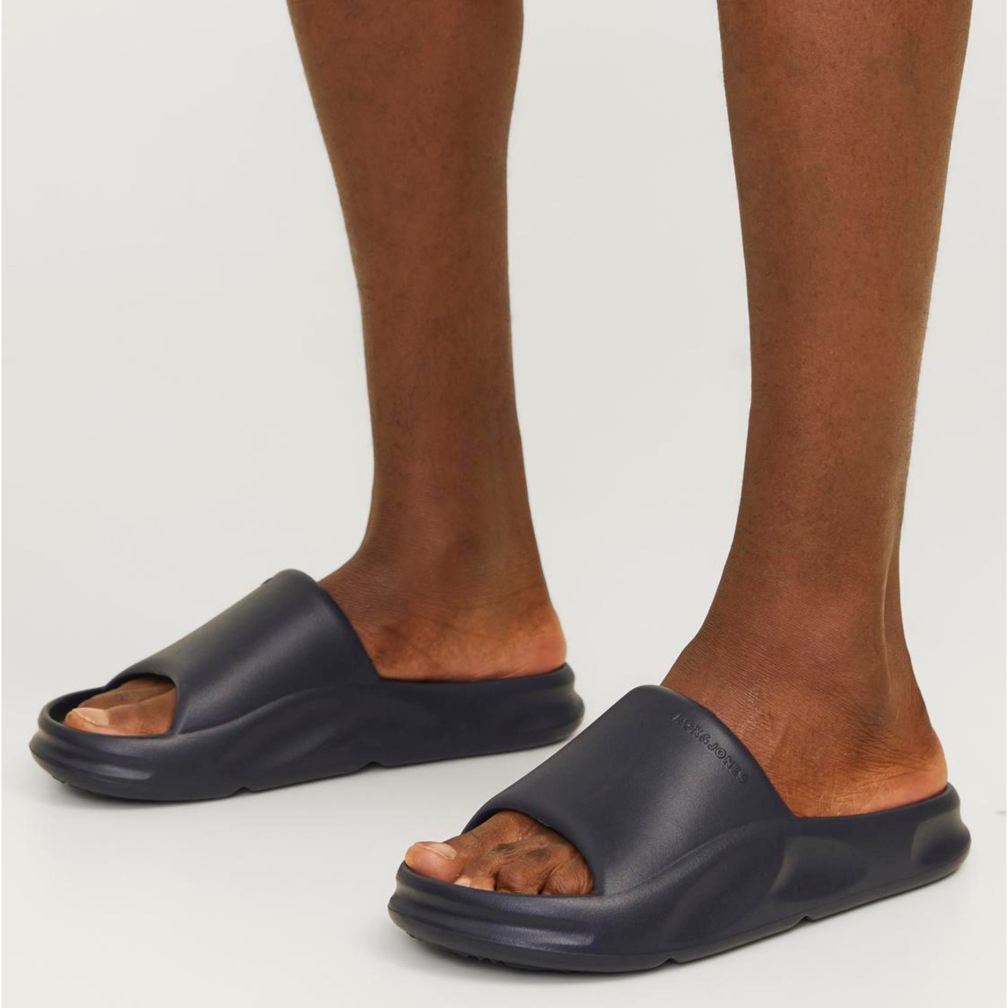 Status Molded Slider Anthracite Slippers 12251282 Jack & Jones