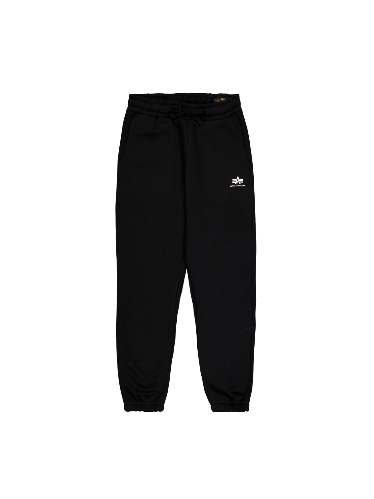 Pantalone In Felpa Uomo Nero Alpha Industries Basic Small Logo II Jogger 156370/03