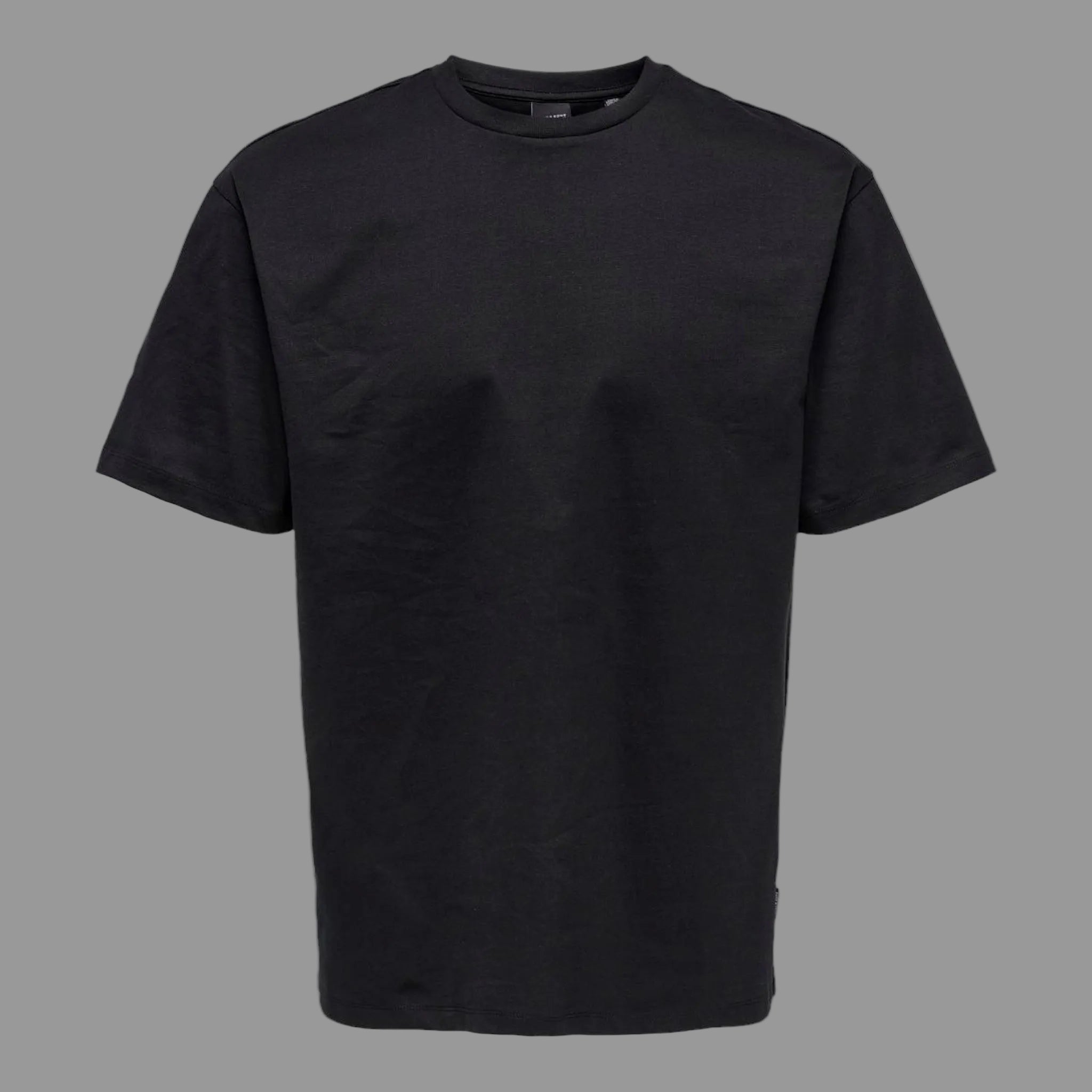 T-Shirt Basic Ons Fred Life Relaxed SS Tee Nero 22022532