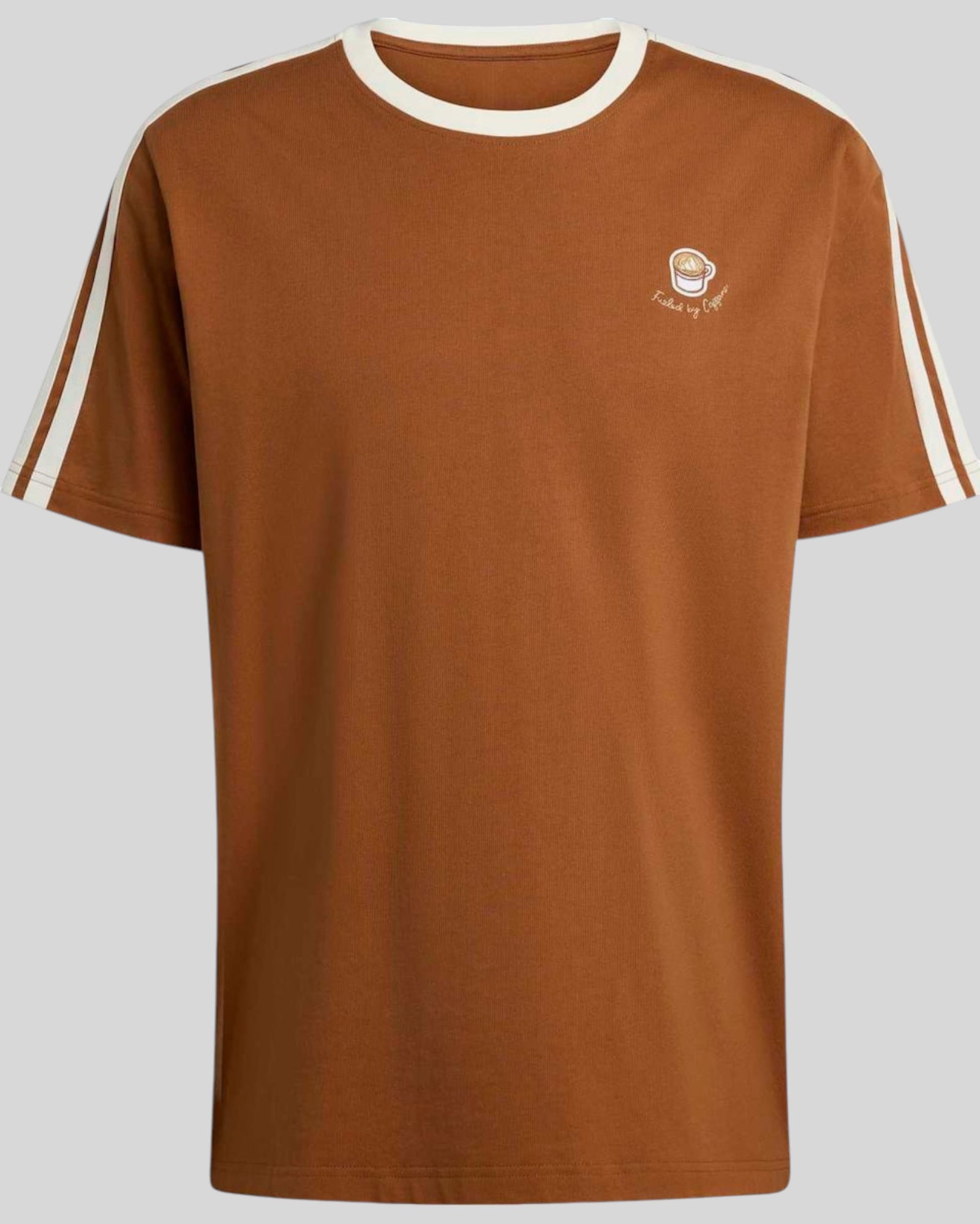 T-Shirt Lux Coffee Cafe Cup Graphic Tee Marrone JX5070 Adidas