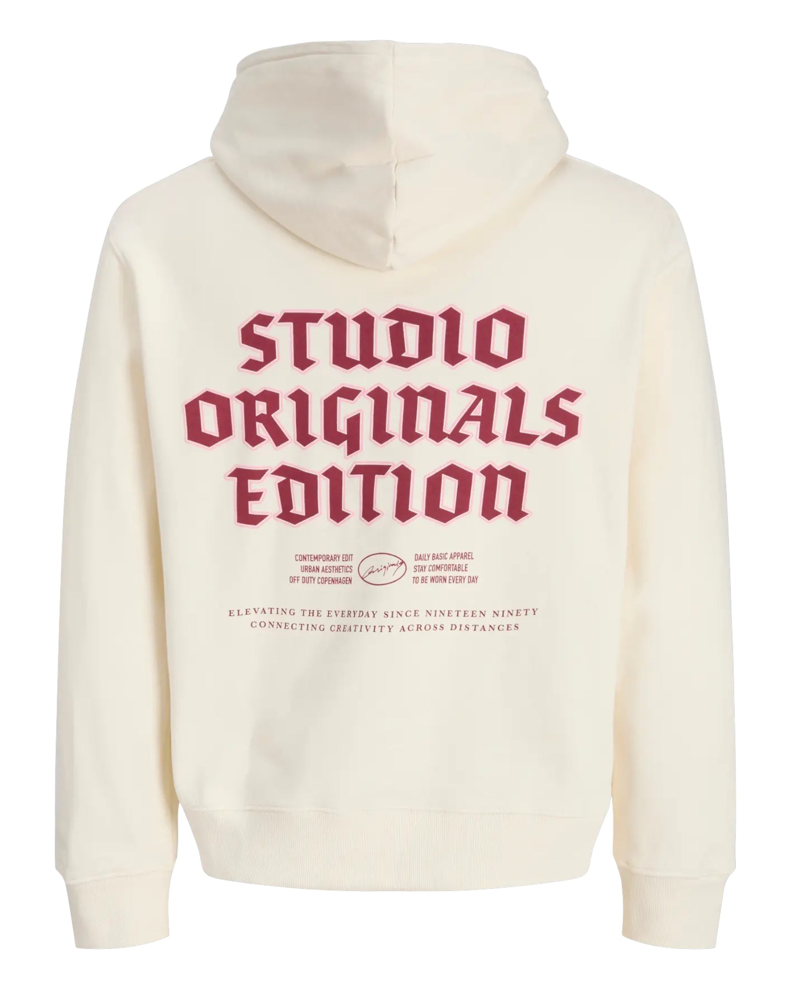 Felpa Con Cappuccio Jormeadows Sweat Hoodie Antique White 12283868 Jack & Jones