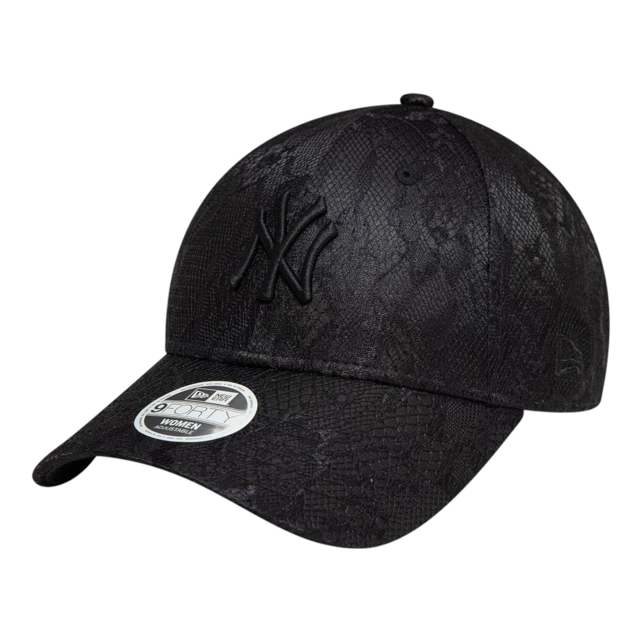 Cappello Con Visiera New York Yankees Lace Donna Nero 60595437 New Era