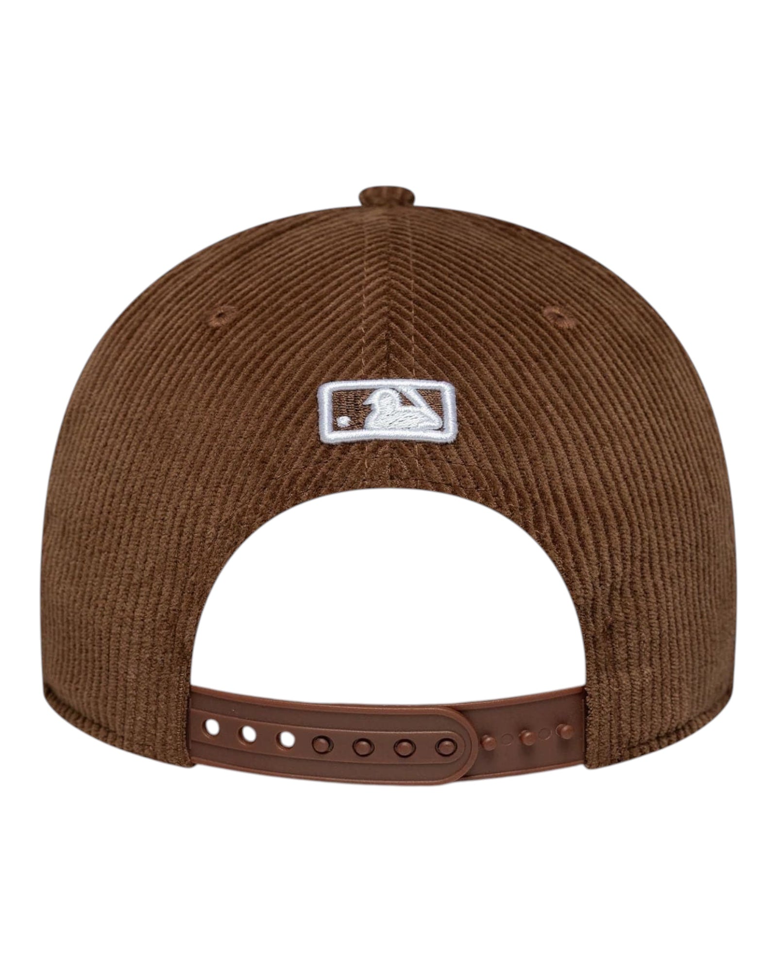 Cappello Con Visiera MLB Cord New York Yankees Marrone 9Forty 60691054 New Era