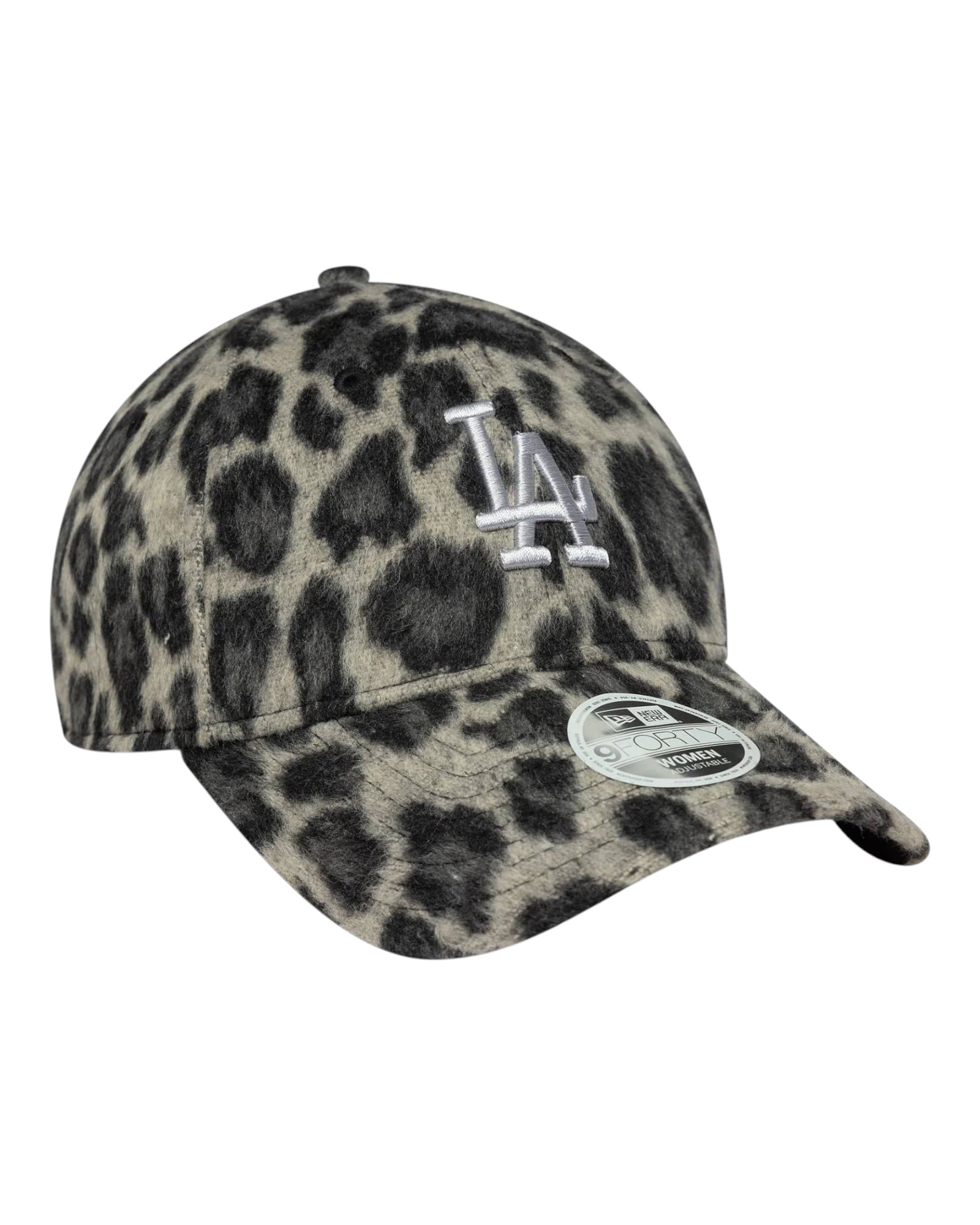 Cappello Con Visiera MLB Cosy Animal LA Dodgers Grey 9Forty 60691313 New Era