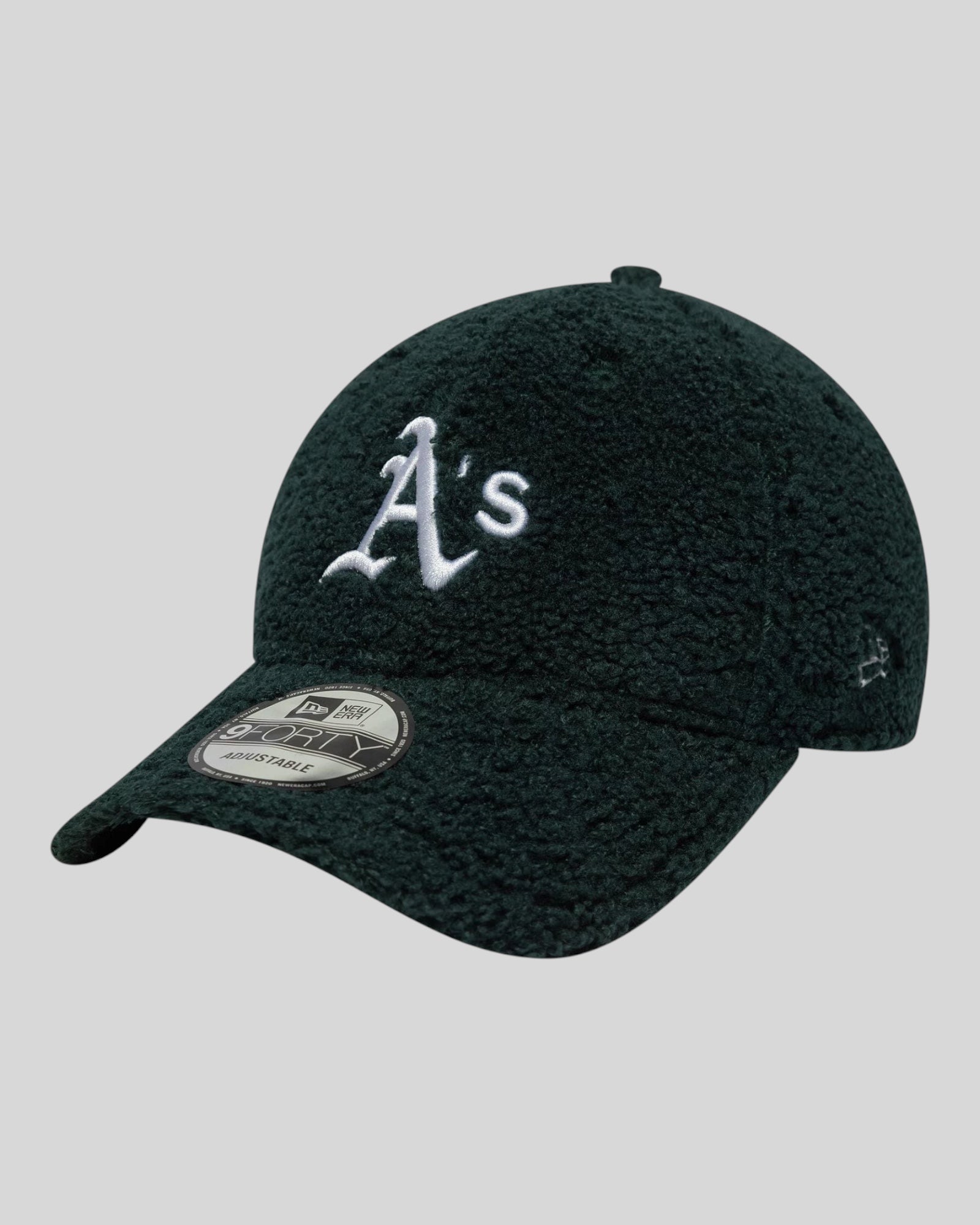 Cappello Con Visiera Oakland Athletics MLB Winter Borg Verde 60759018 New Era
