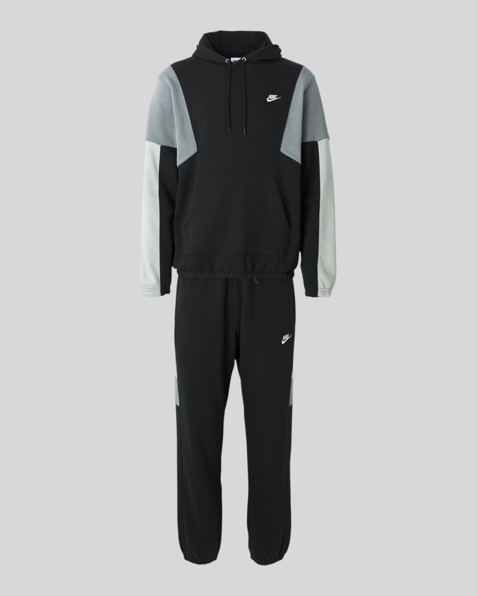 Tuta Completa Sportswear Club Fleece Hooded Nero HV1165-010 Nike