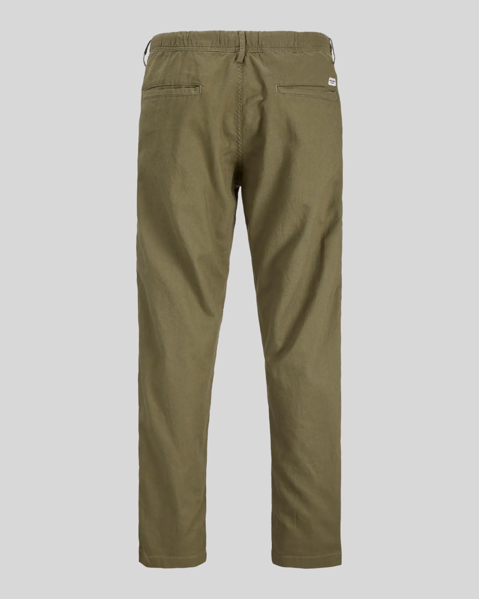 Pantaloni In Misto Lino Jpstkane Jogger Deep Lichen Green 12274977 Jack & Jones