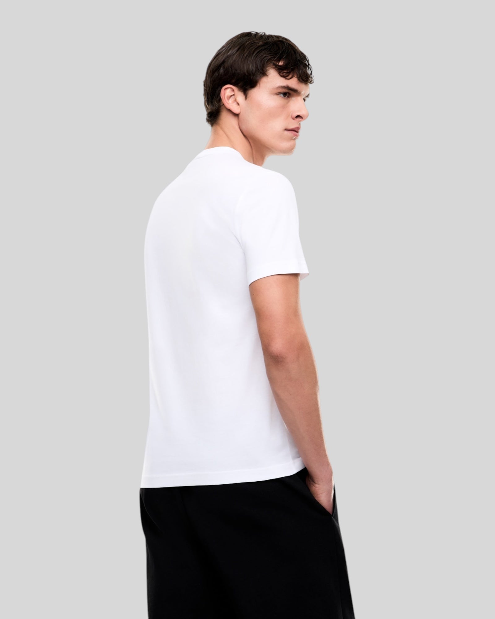 T-Shirt Big Logo Core Identity Tee Bianco 7M001412AF22264U0002 EA7