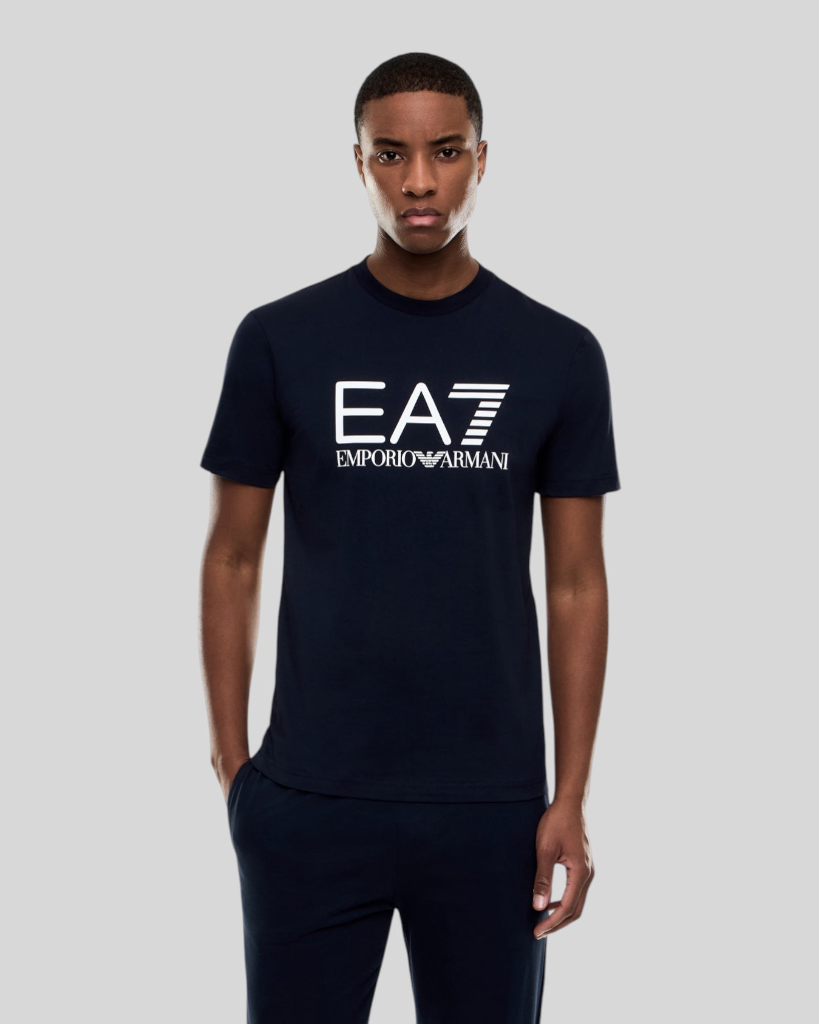 T-Shirt Big Logo Core Identity Tee Blue Navy 7M001412AF22264UB102 EA7