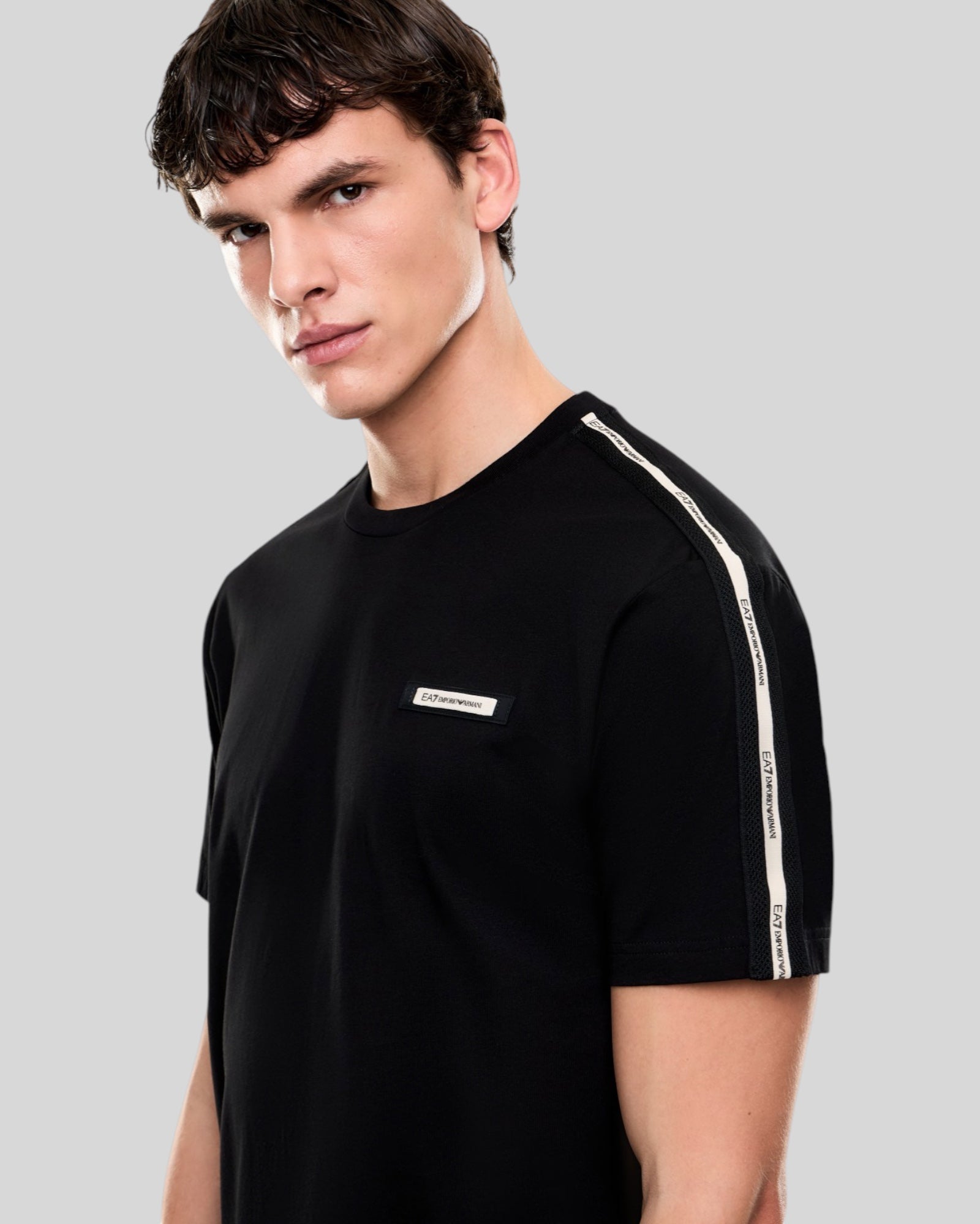 T-Shirt Logo Series Main Tee Tape Nera 7M001476AF10375UC001 EA7