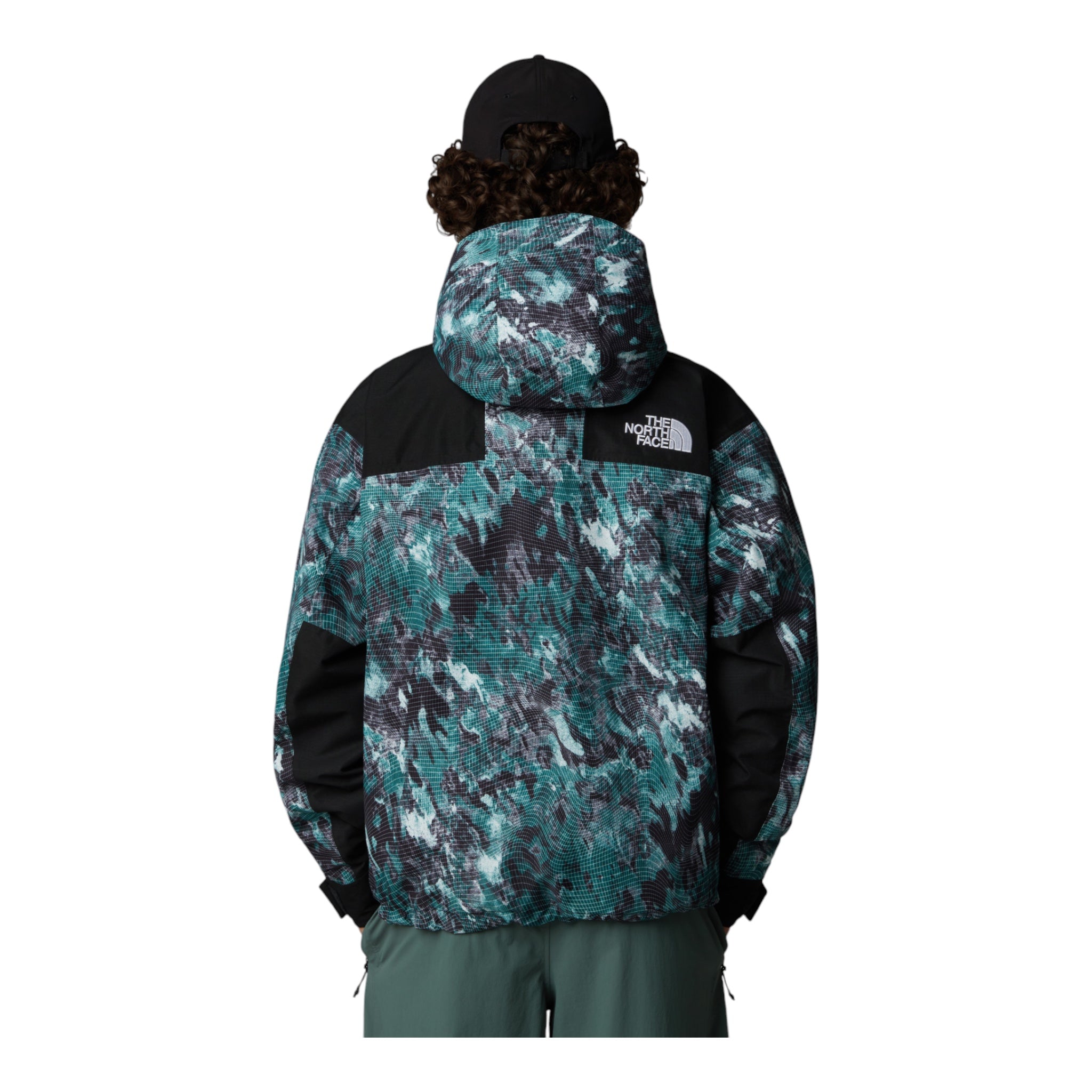 The North Face Dryvent Mono Mountain Jacket Deep Nori NF0A88XF87A Lightweight Jacket