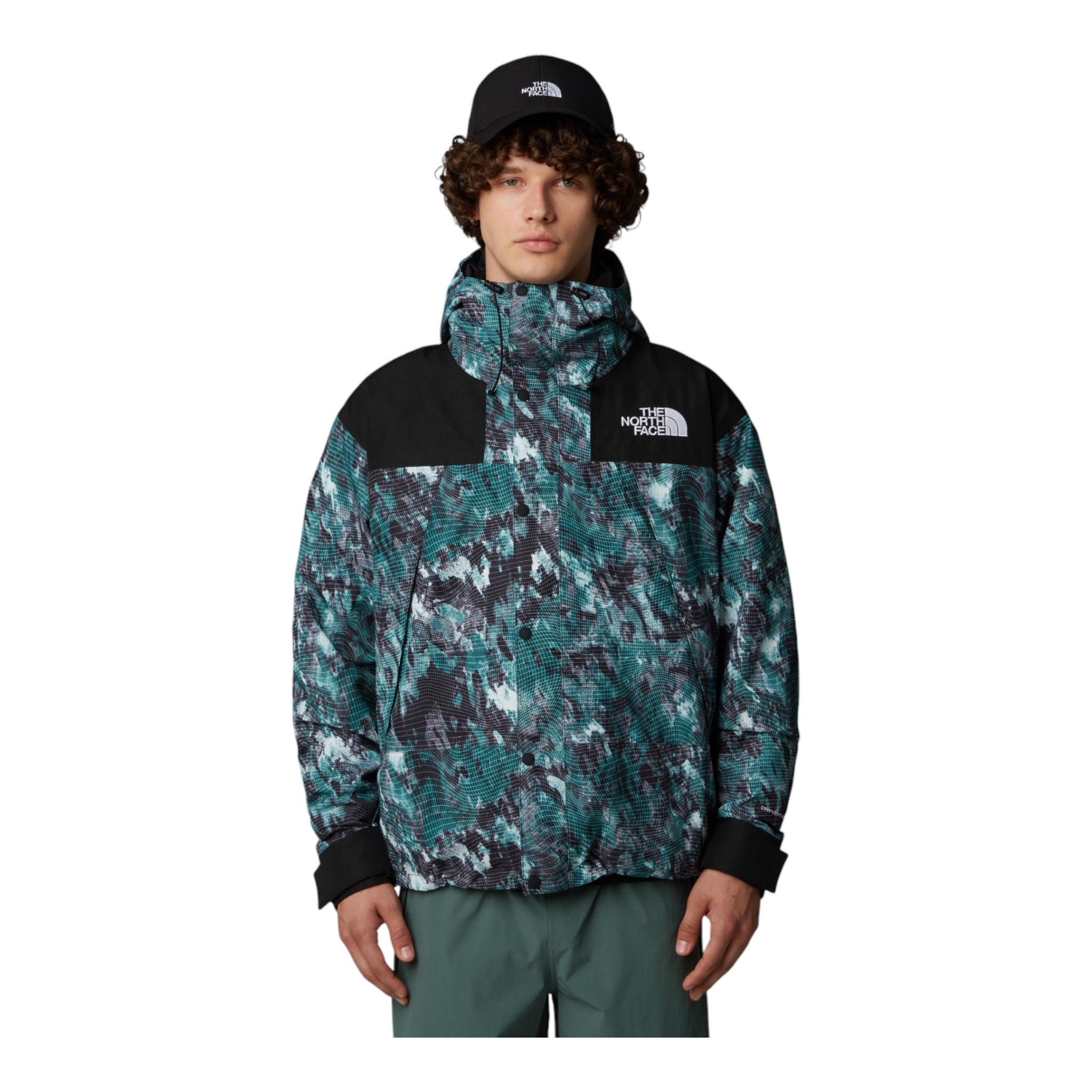 The North Face Dryvent Mono Mountain Jacket Deep Nori NF0A88XF87A Leichte Jacke