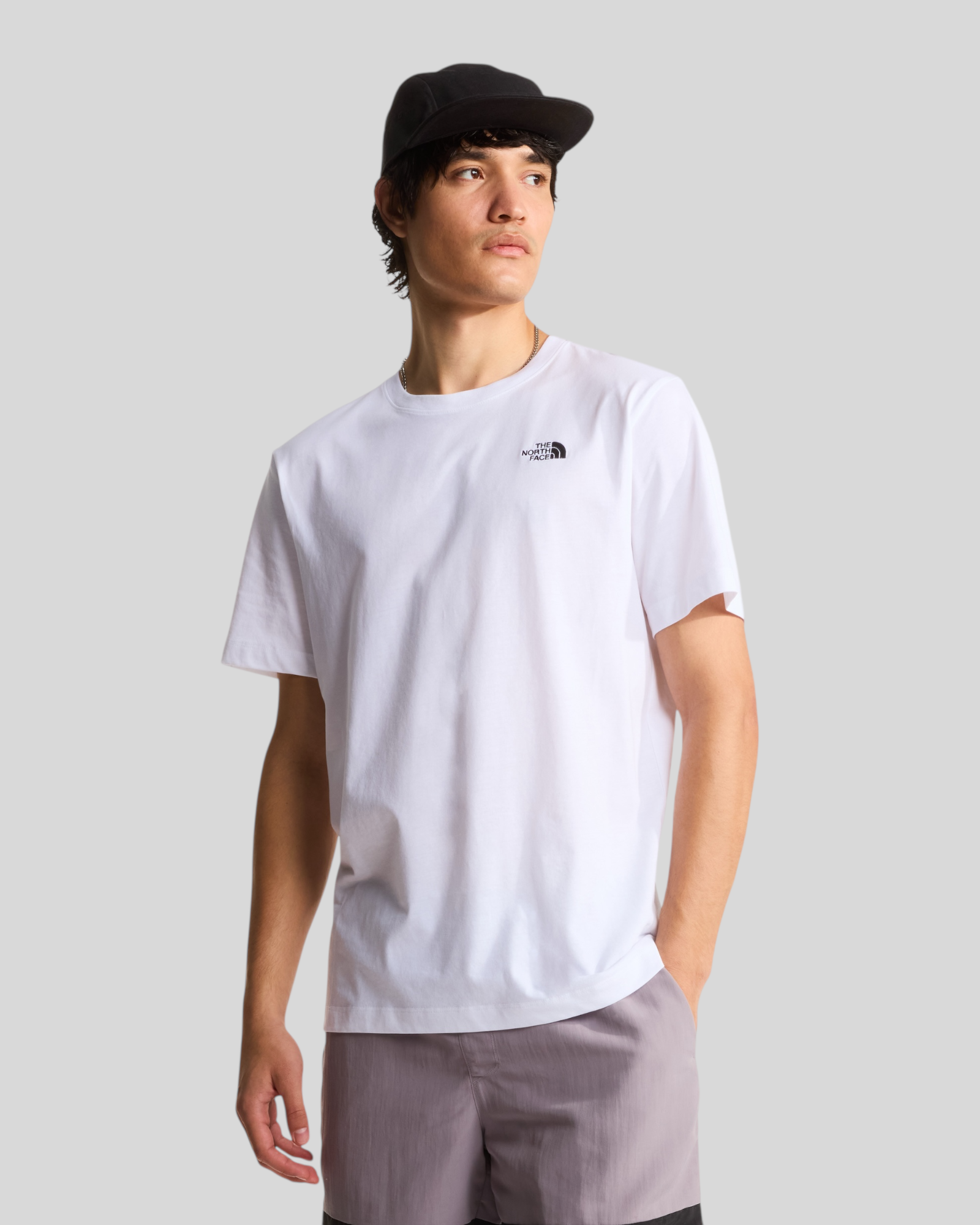 T-Shirt M Evolution Simple Dome Regular Tee Bianco NF0A8CZ2FN4 The North Face