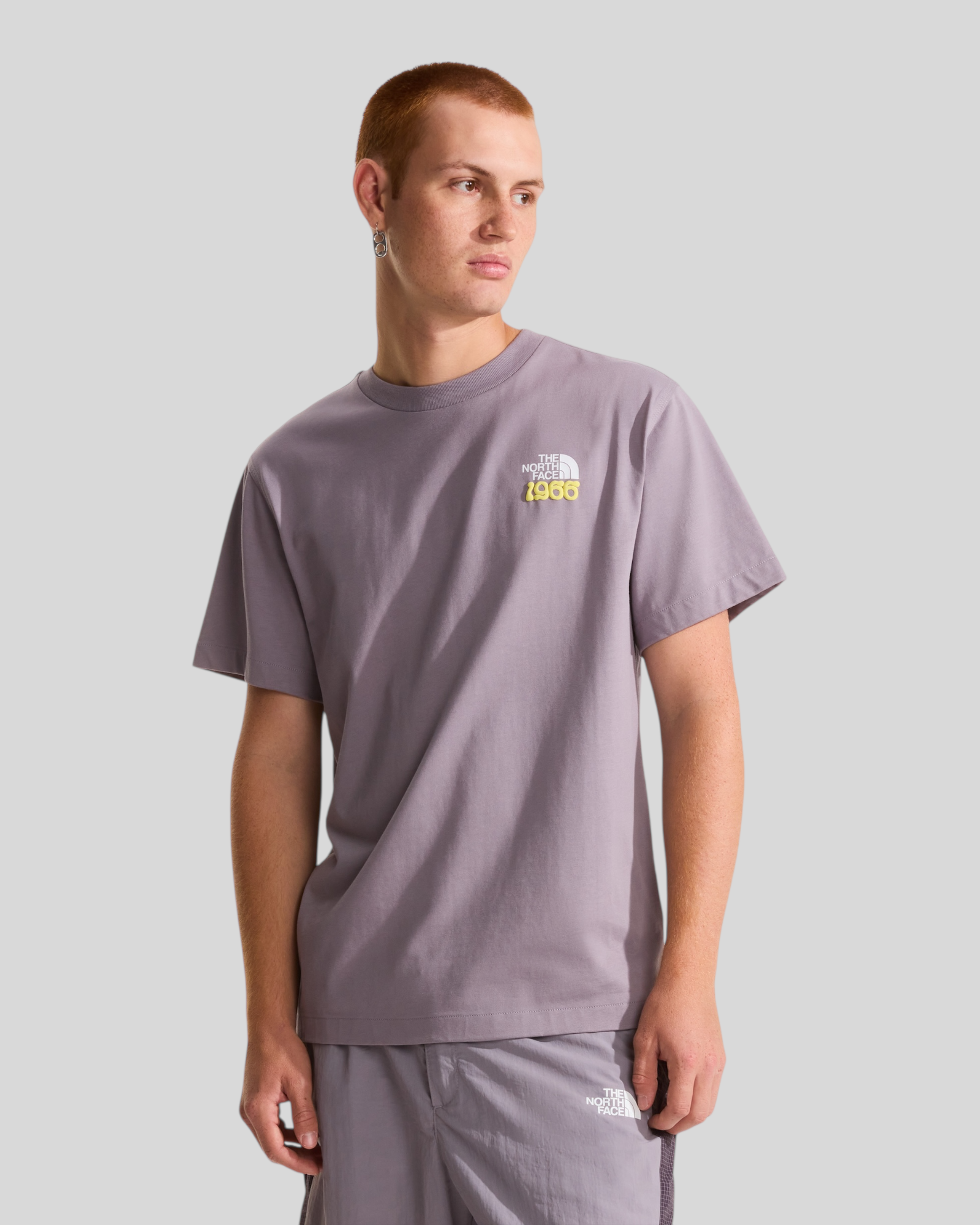 T-Shirt M 1996 Motion Relaxed Tee Transcendent Grey NF0A8GAHG7O The North Face