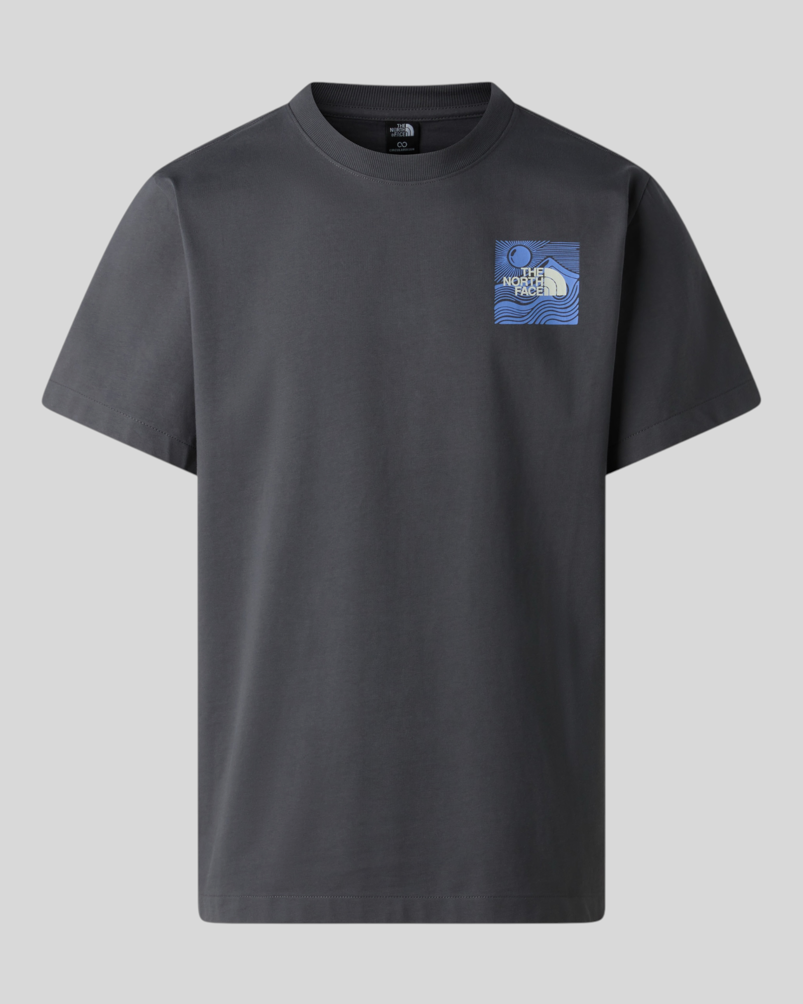 T-Shirt Mountain Escape Relaxed Graphic Tee Anthracite Grey NF0A8GB1RHI The North Face
