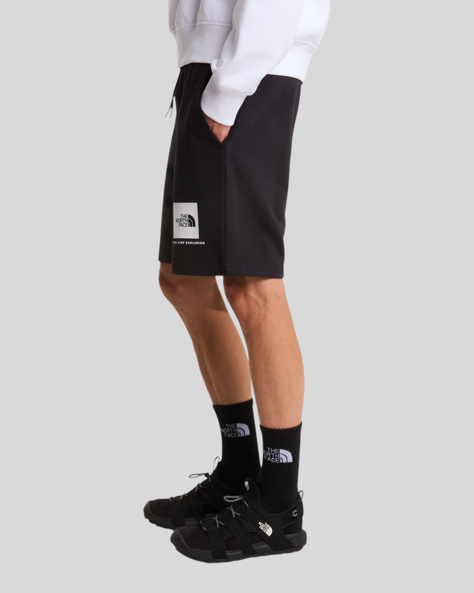Short NSE Box Light Regular Nero NF0A8GQ8JK3 The North Face