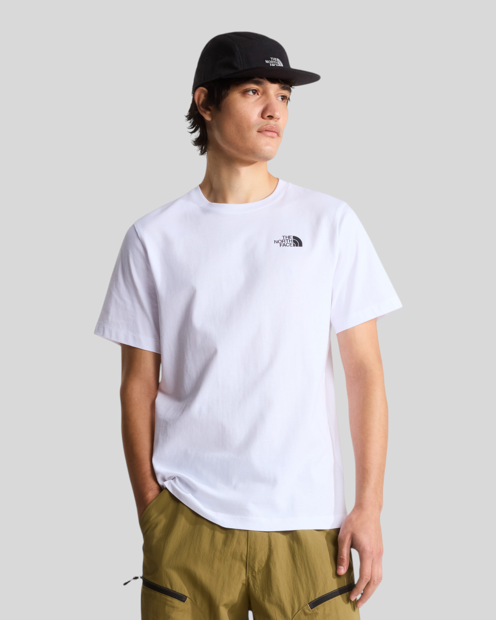 T-Shirt M North Faces Regular Tee Bianca NF0A8GUWFN4 The North Face