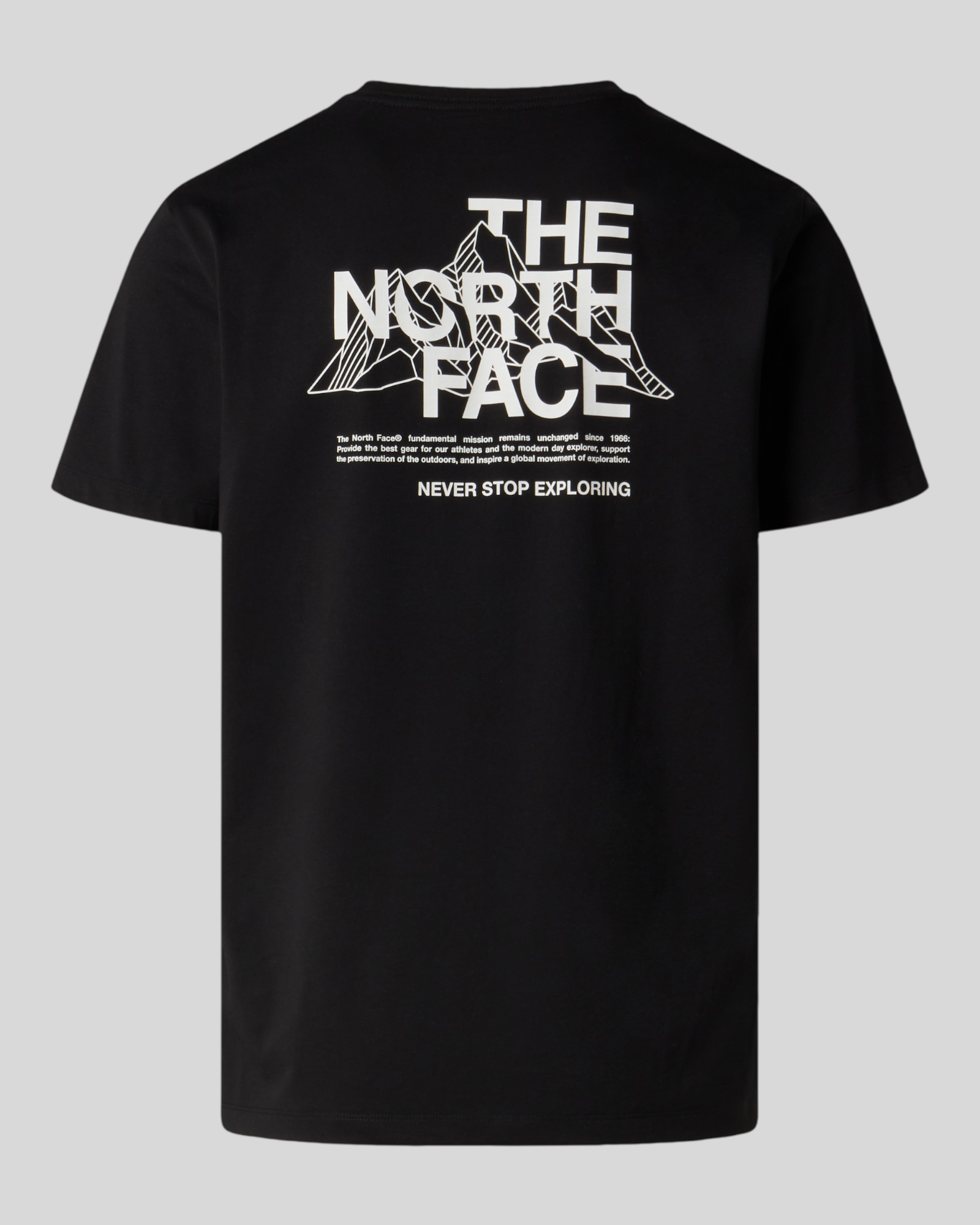 T-Shirt M Mountain Sketch Regular Tee Nera NF0A8GUZJK3 The North Face