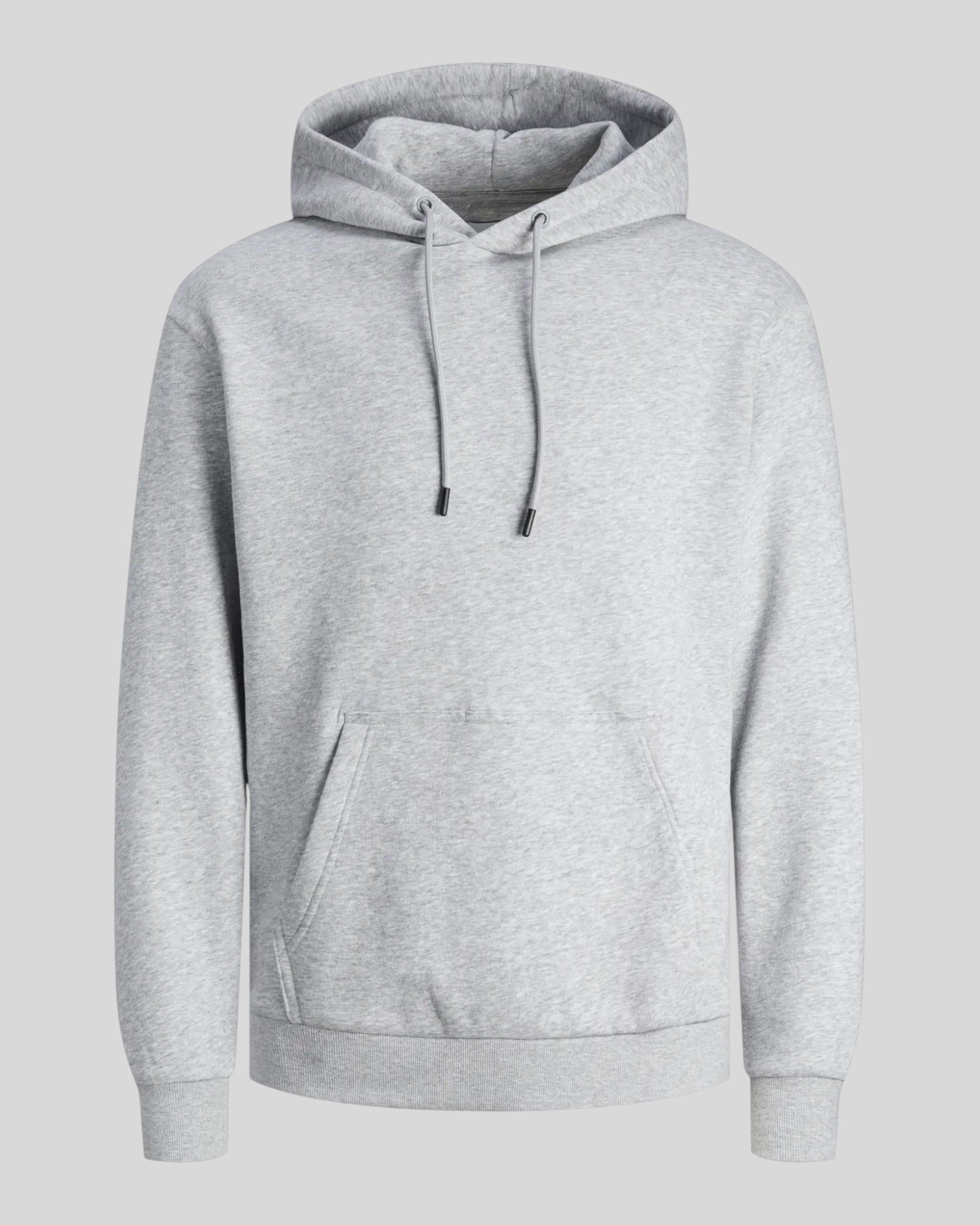 Felpa Con Cappuccio Basic Jjbradley Sweat Hoodie Light Grey 12249340 Jack & Jones