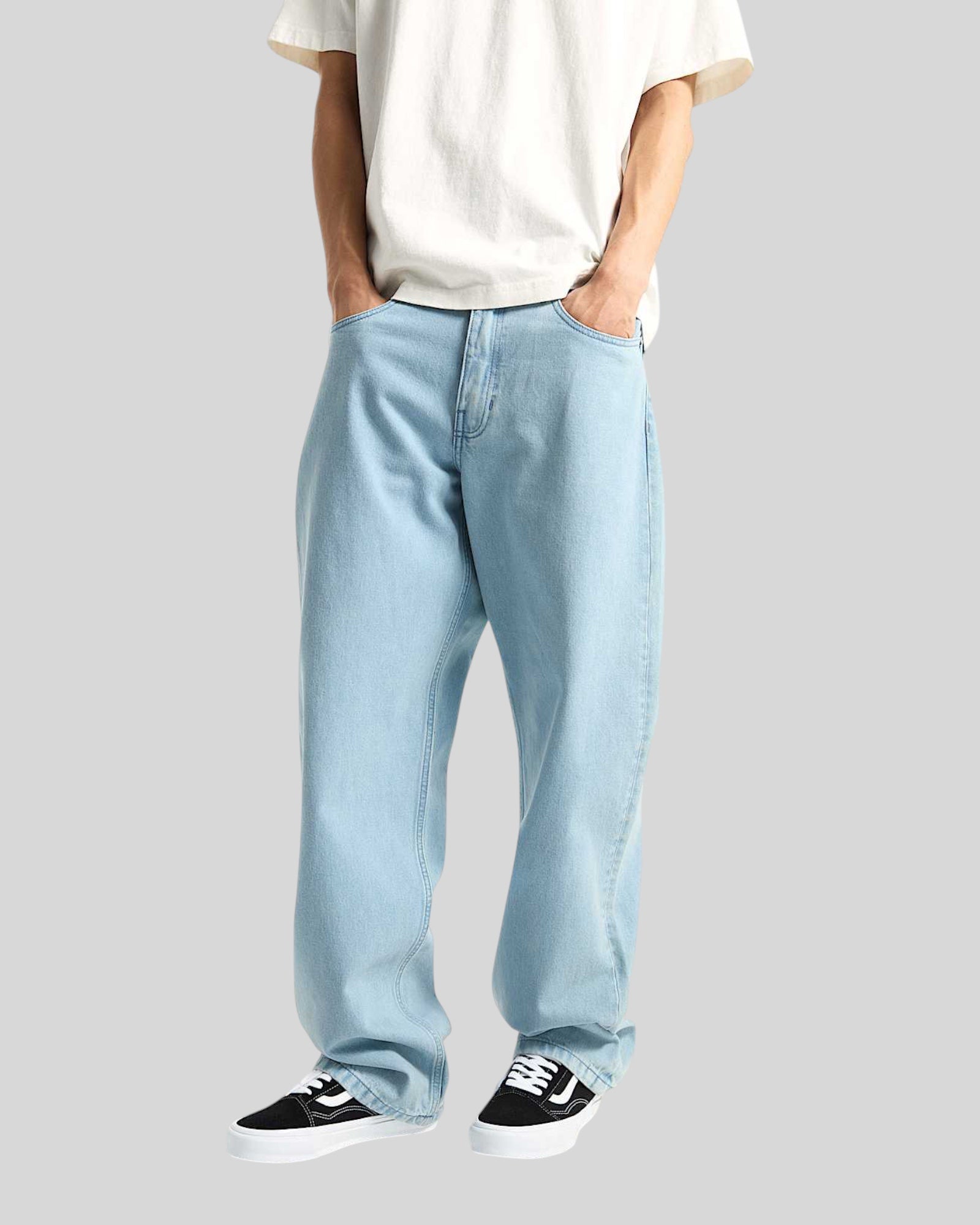 Jeans Loose Check-5 Blu VN000PHI6R Vans