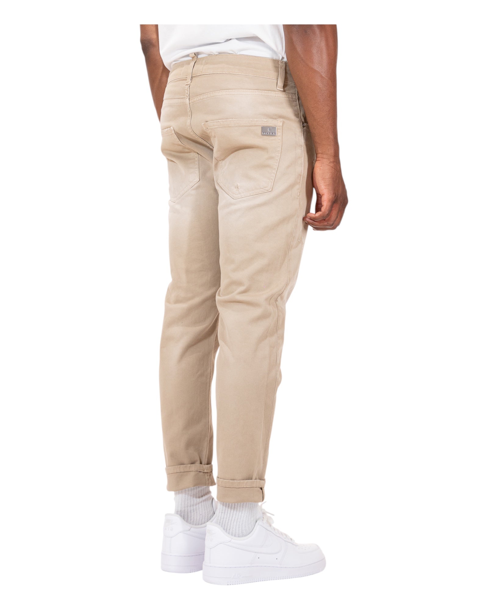 Jeans 5 Tasche Drill Ada Beige Soldier