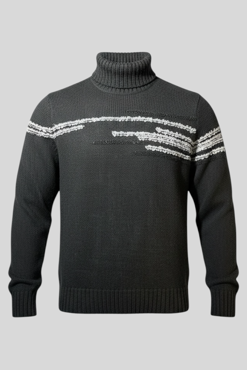 Maglione Dolcevita MI3155SS Nero Seinse