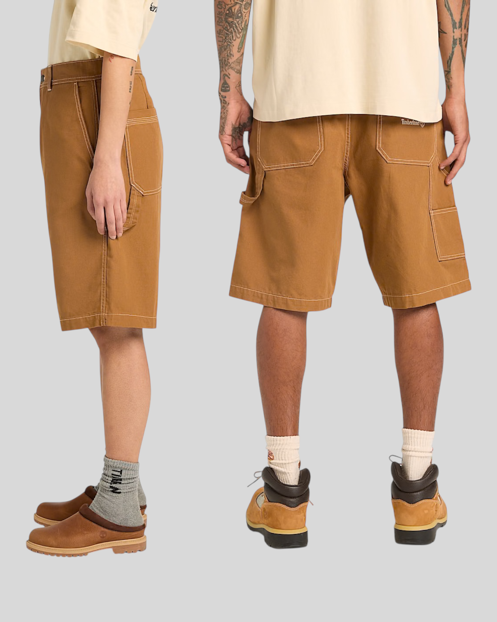 Short Carpentier Duck Canvas Marrone Chiaro TB0A5MB8 EH2 Timberland