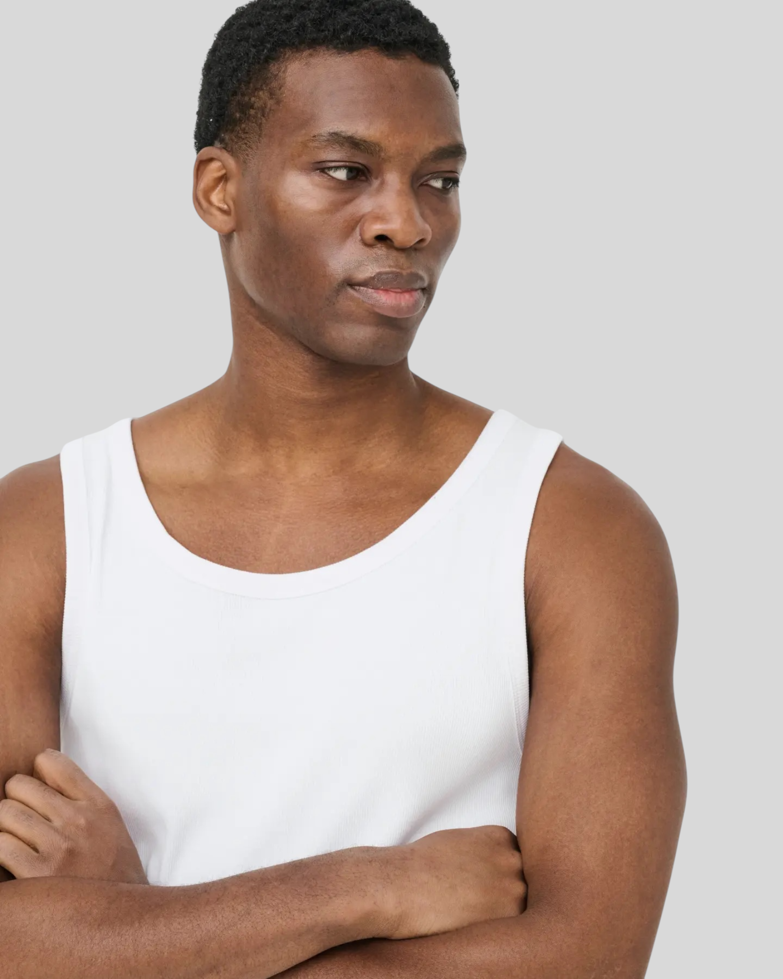 Canotta A Costine Onstanner Reg Tank Bianca 22030217 Only & Sons