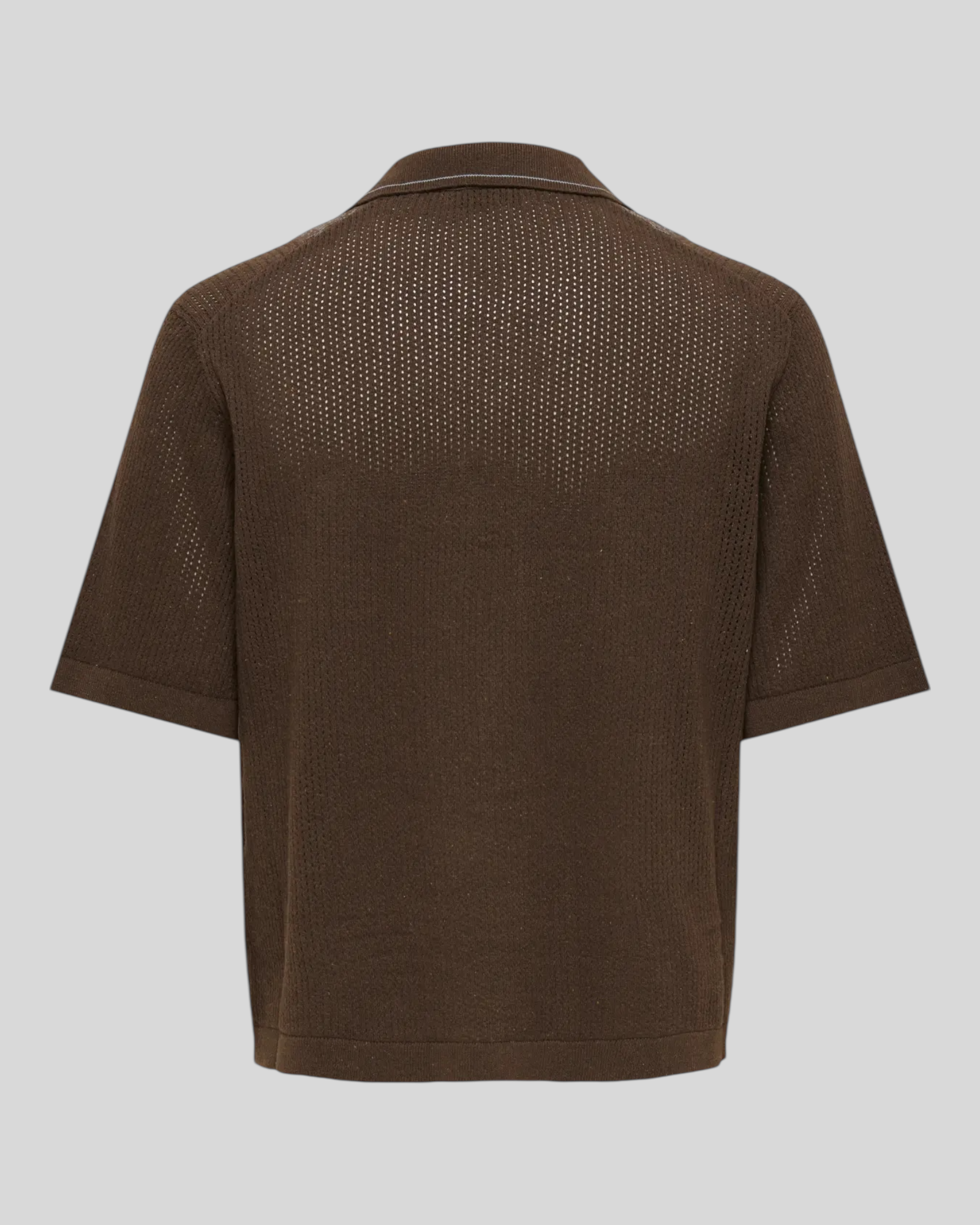 Camicia In Maglio Lavorata Onsjory Relaxed Crop Cappuccino 22038020 Only & Sons