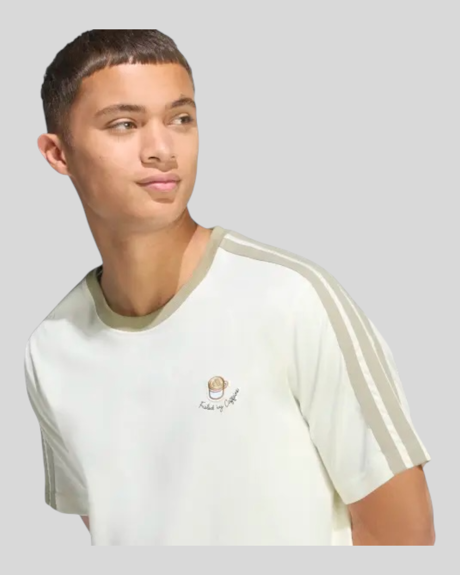 T-Shirt Lux Coffee Cup Graphic Off White JZ5072 Adidas