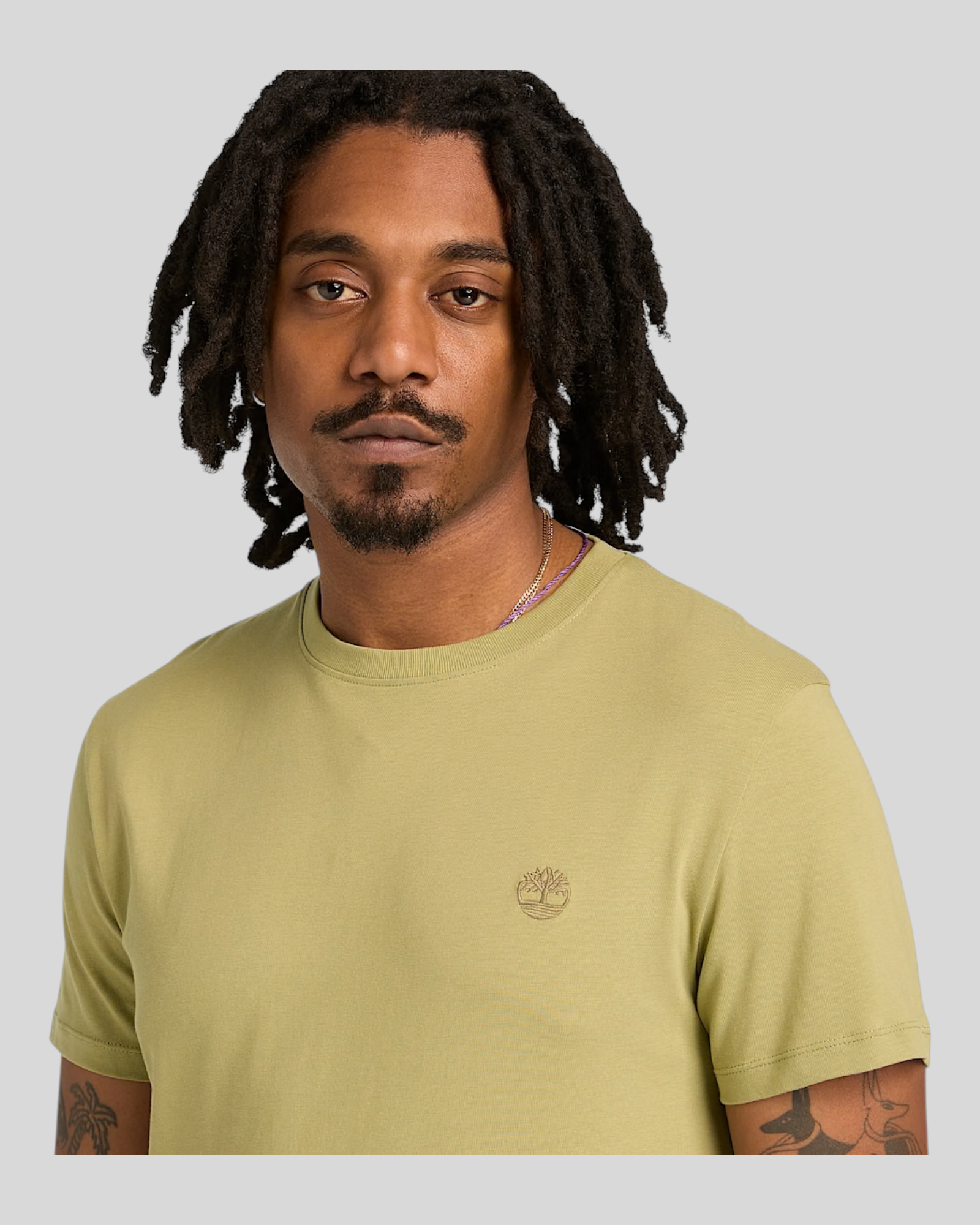 T-Shirt Dunstan River Slim Fit Verde TB0A2BPR BQ0 Timberland