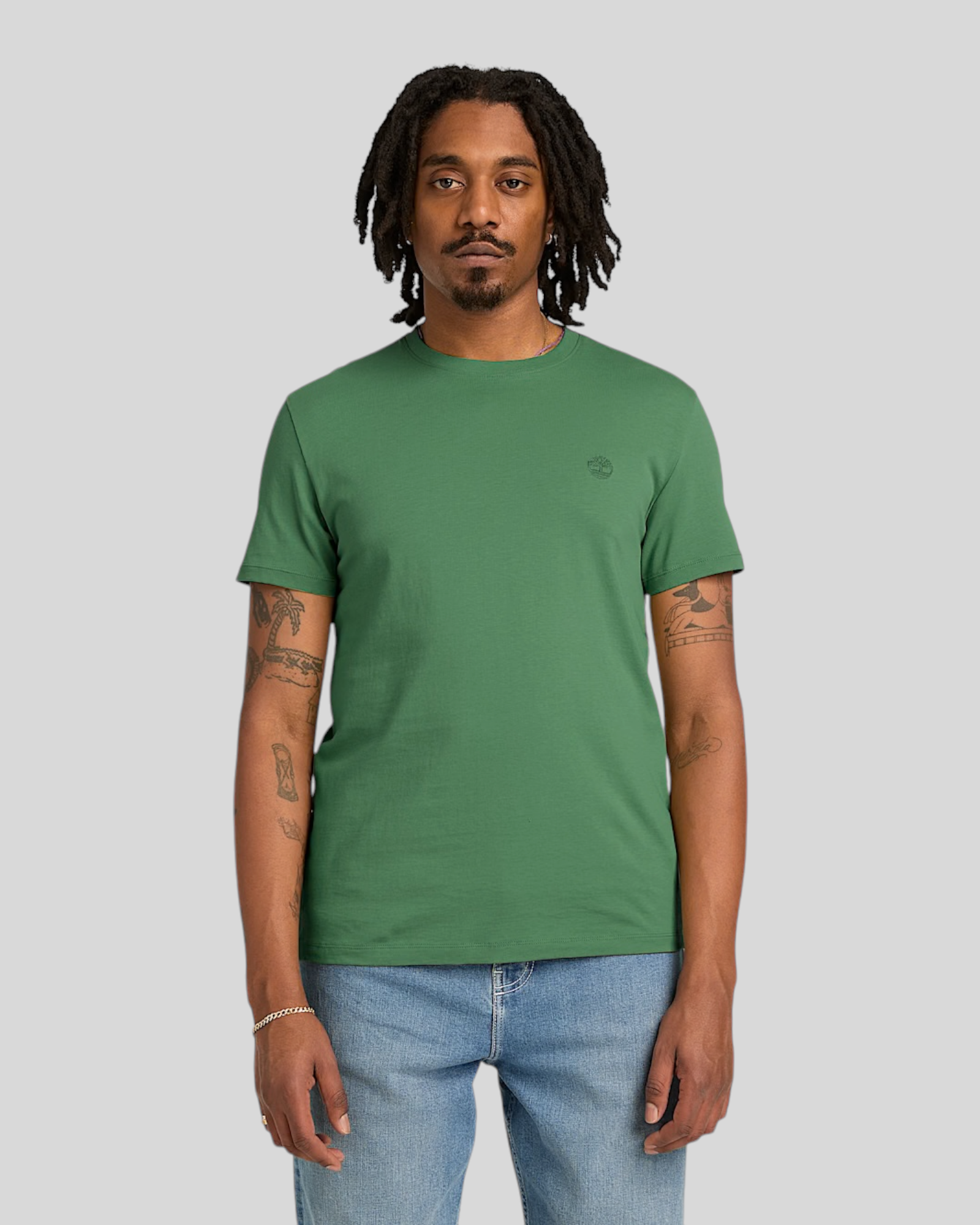 T-Shirt Dunstan River Slim Fit Verde Foresta TB0A2BPR A6Z Timberland
