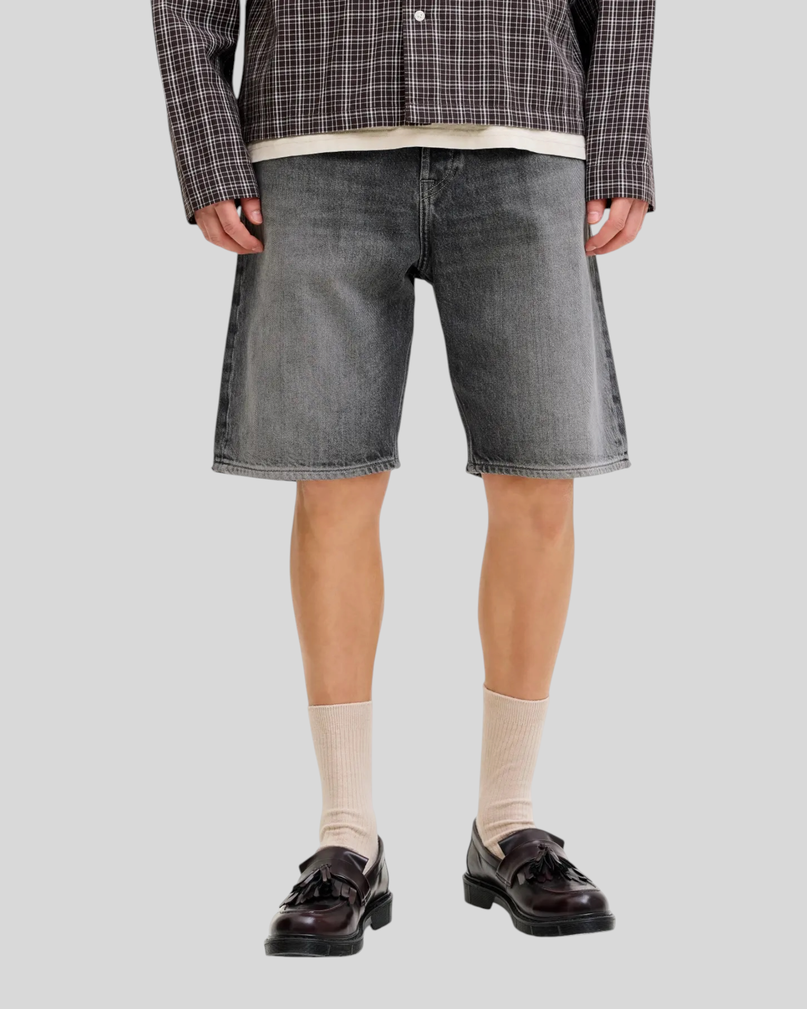 Short Jjalex Jjclassic AM 300 Black Denim 12269532 Jack & Jones