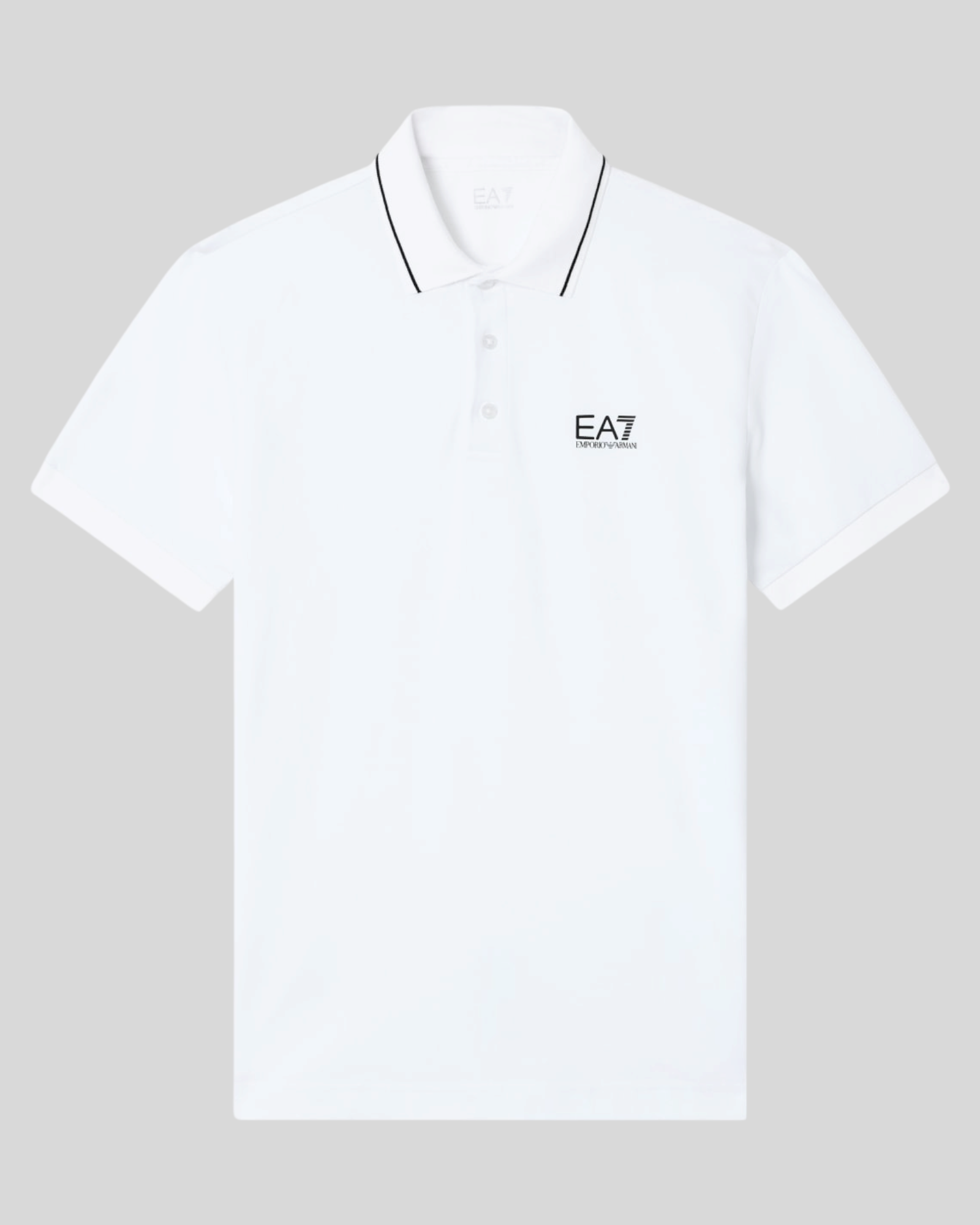 Polo Identity Core Stretch BIANCO 8NPF16PJVUZ1100 EA7 Emporio Armani