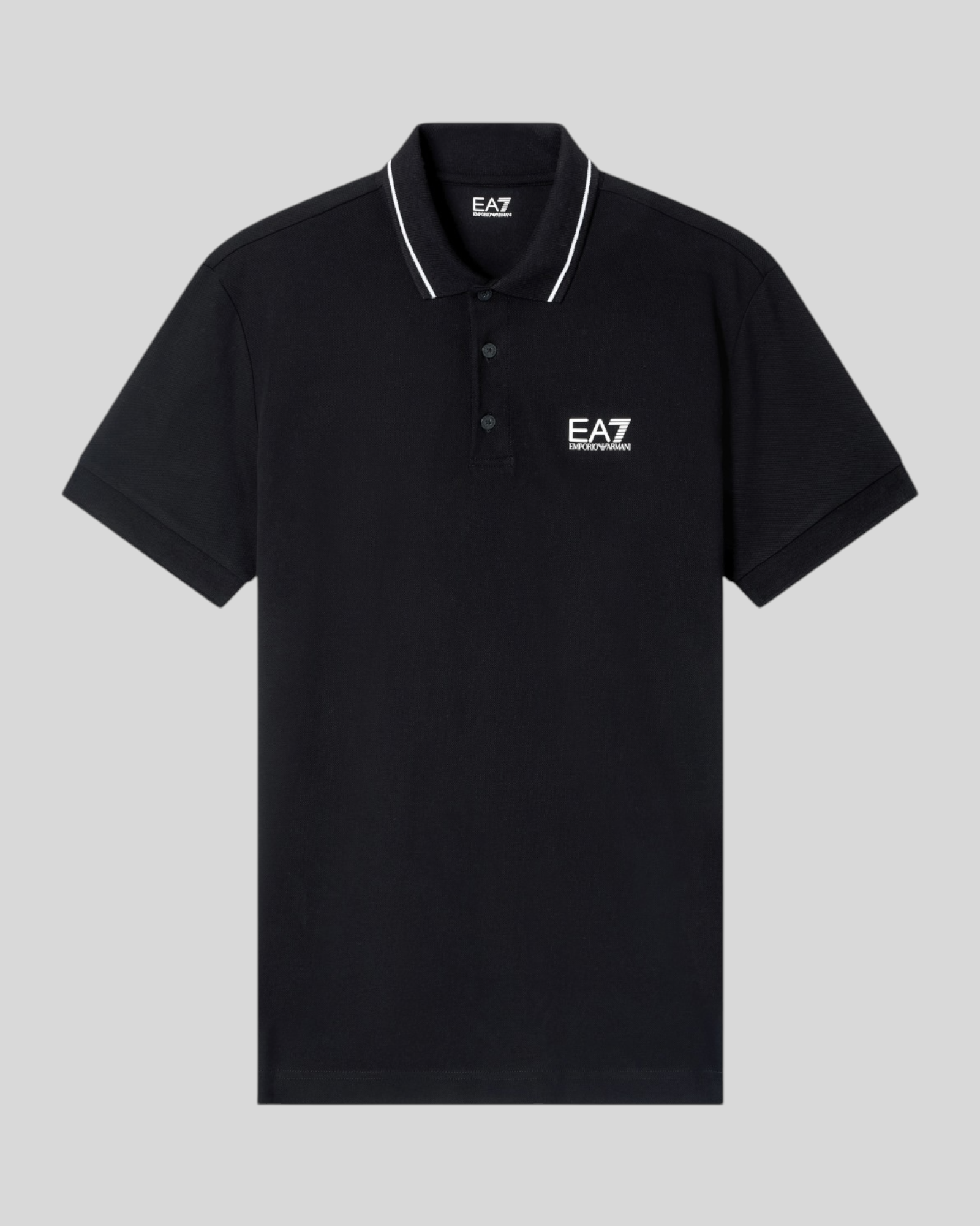 Polo Identity Core Stretch Nero 8NPF16PJVUZ120 EA7 Emporio Armani