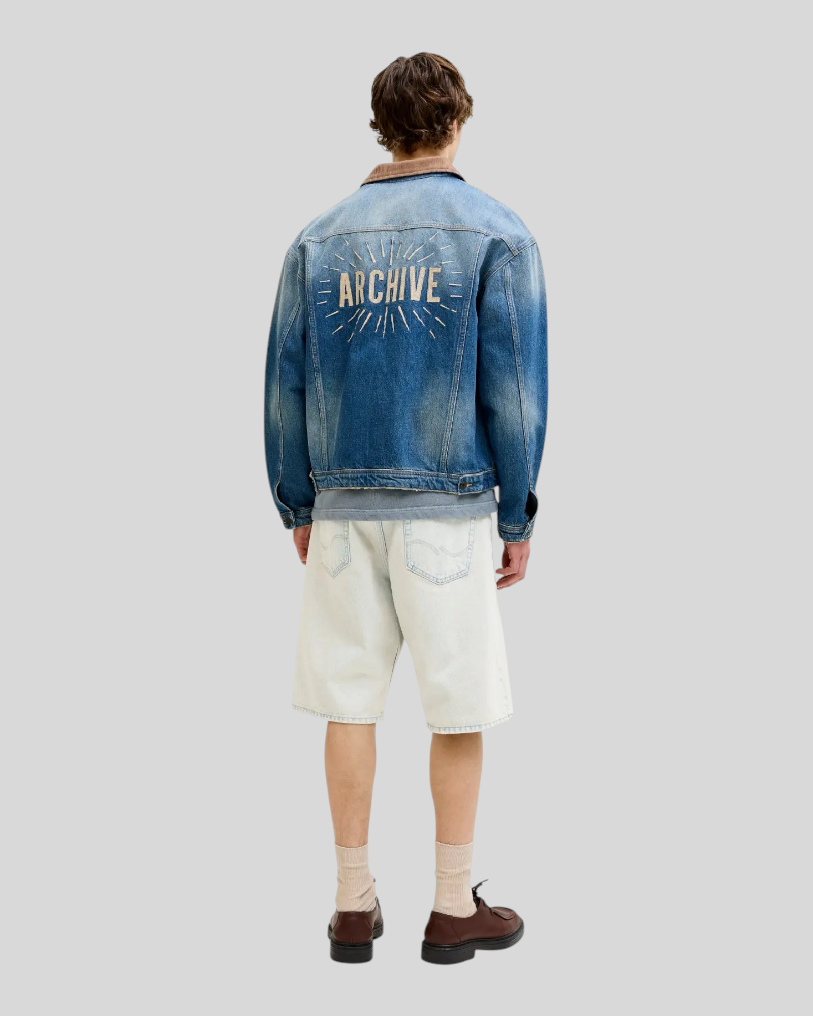 Short Jjalex SQ 898 LN Blue Denim Hyper 12291730 Jack & Jones