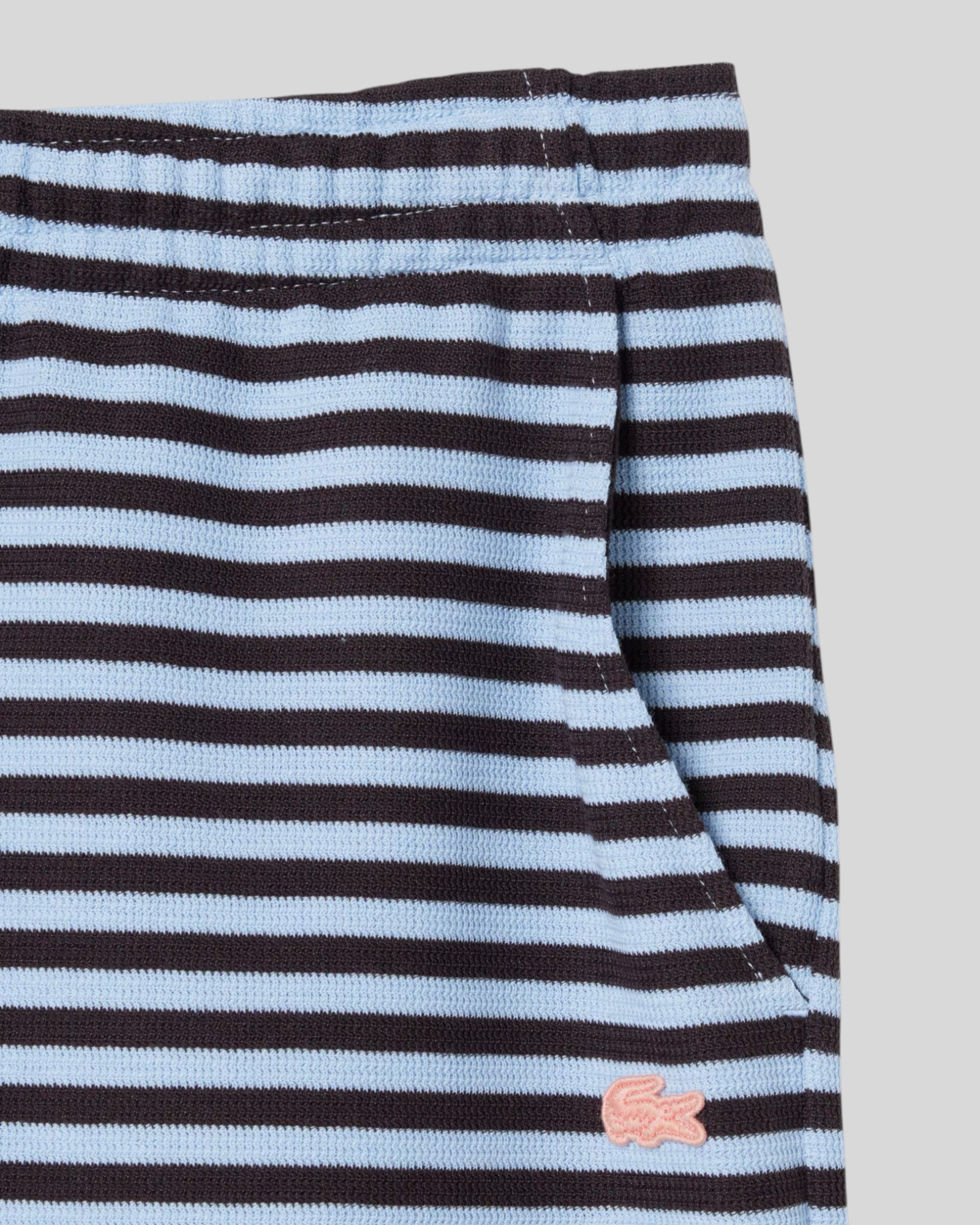 Short Rigato Blu Chiaro e Marrone GH2198-00-4I3 Lacoste