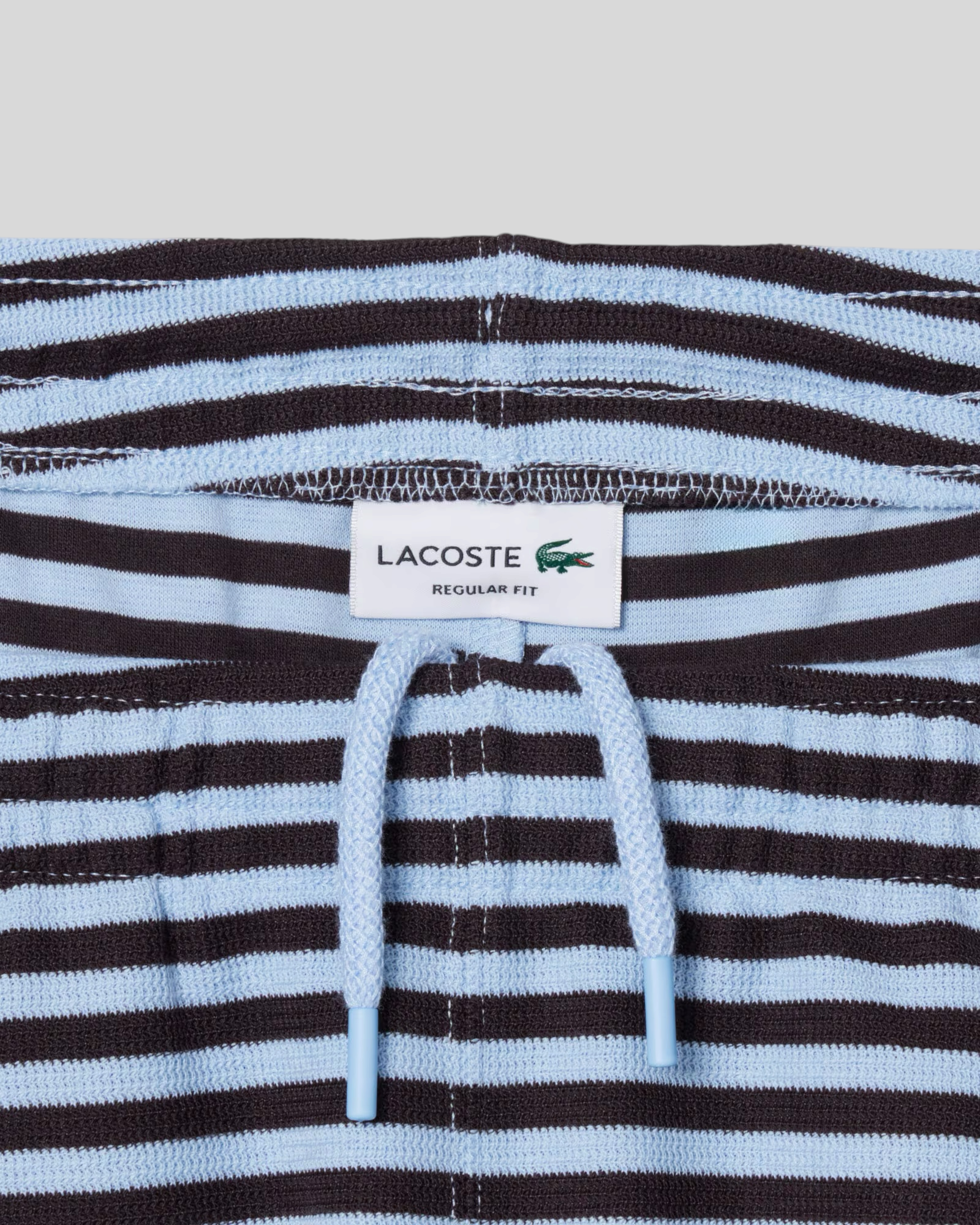 Short Rigato Blu Chiaro e Marrone GH2198-00-4I3 Lacoste