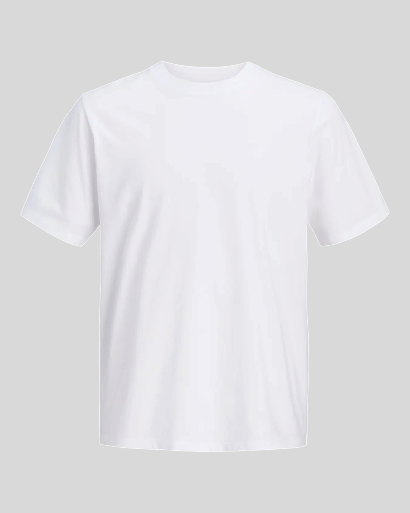 T-Shirt Jjosaka Back Print Tee Crew Neck Bianco Flower 12297699 Jack & Jones