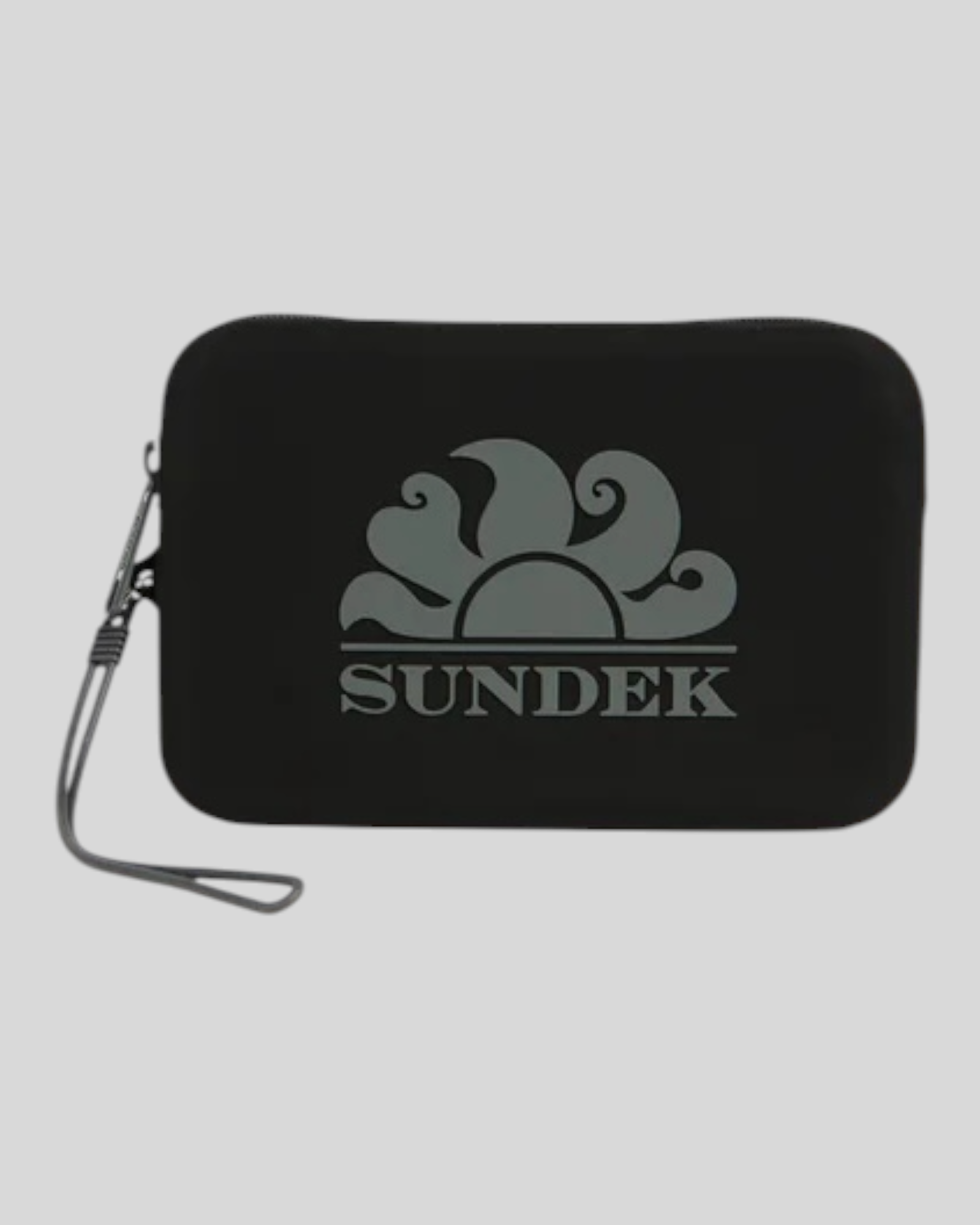Mini Pochette Gommata Small Necessaire Nero AW748ABSL100B0301 02 Sundek