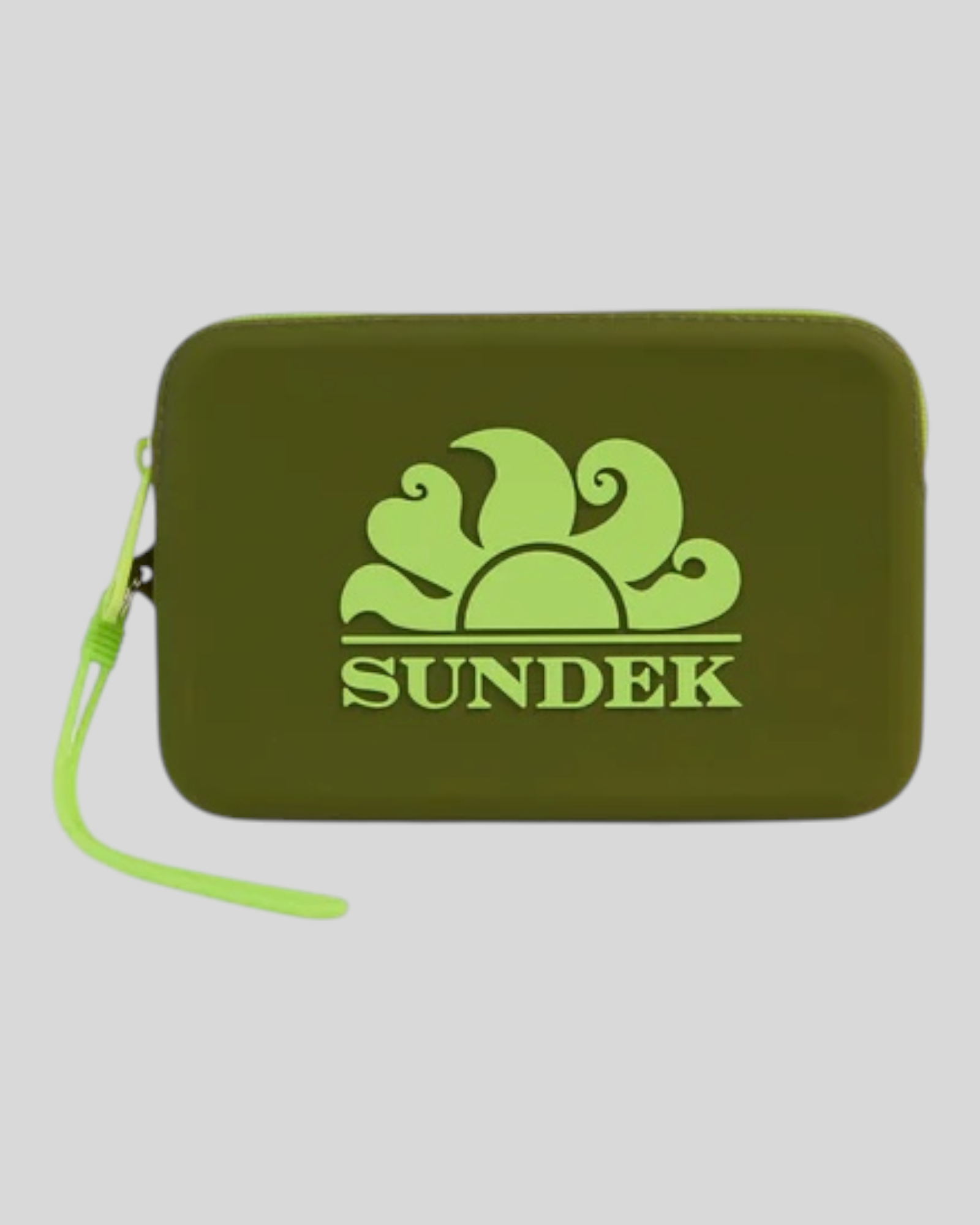 Mini Pochette Gommata Small Necessaire DK AR Green AW748ABSL100B0301 01 Sundek