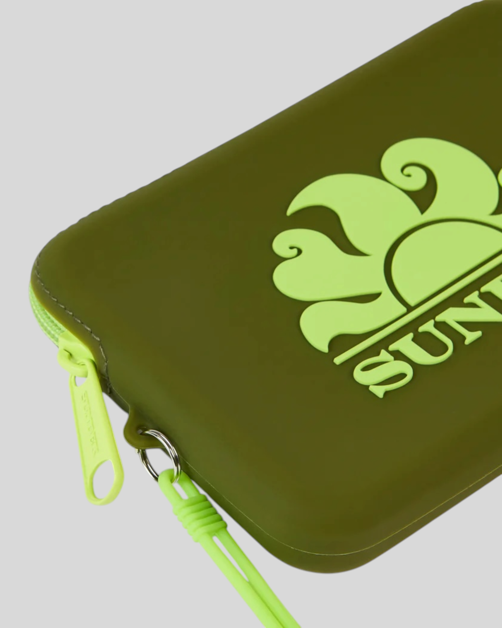 Mini Pochette Gommata Small Necessaire DK AR Green AW748ABSL100B0301 01 Sundek