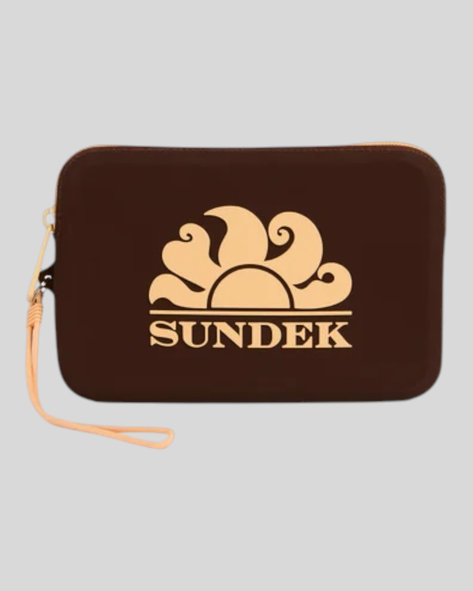 Mini Pochette Gommata Small Necessaire Coffee AW748ABSL100B0301 01 Sundek