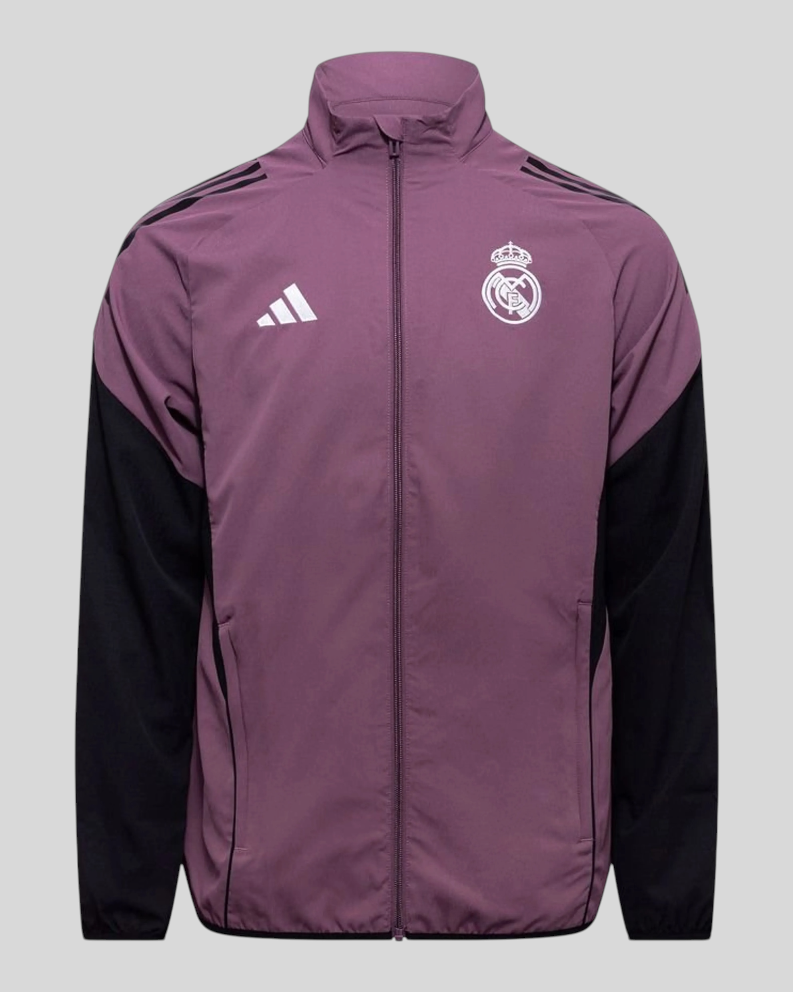 Tuta Completa FC Real Madrid 2025/26 Tiro Pre Match Viola Adidas